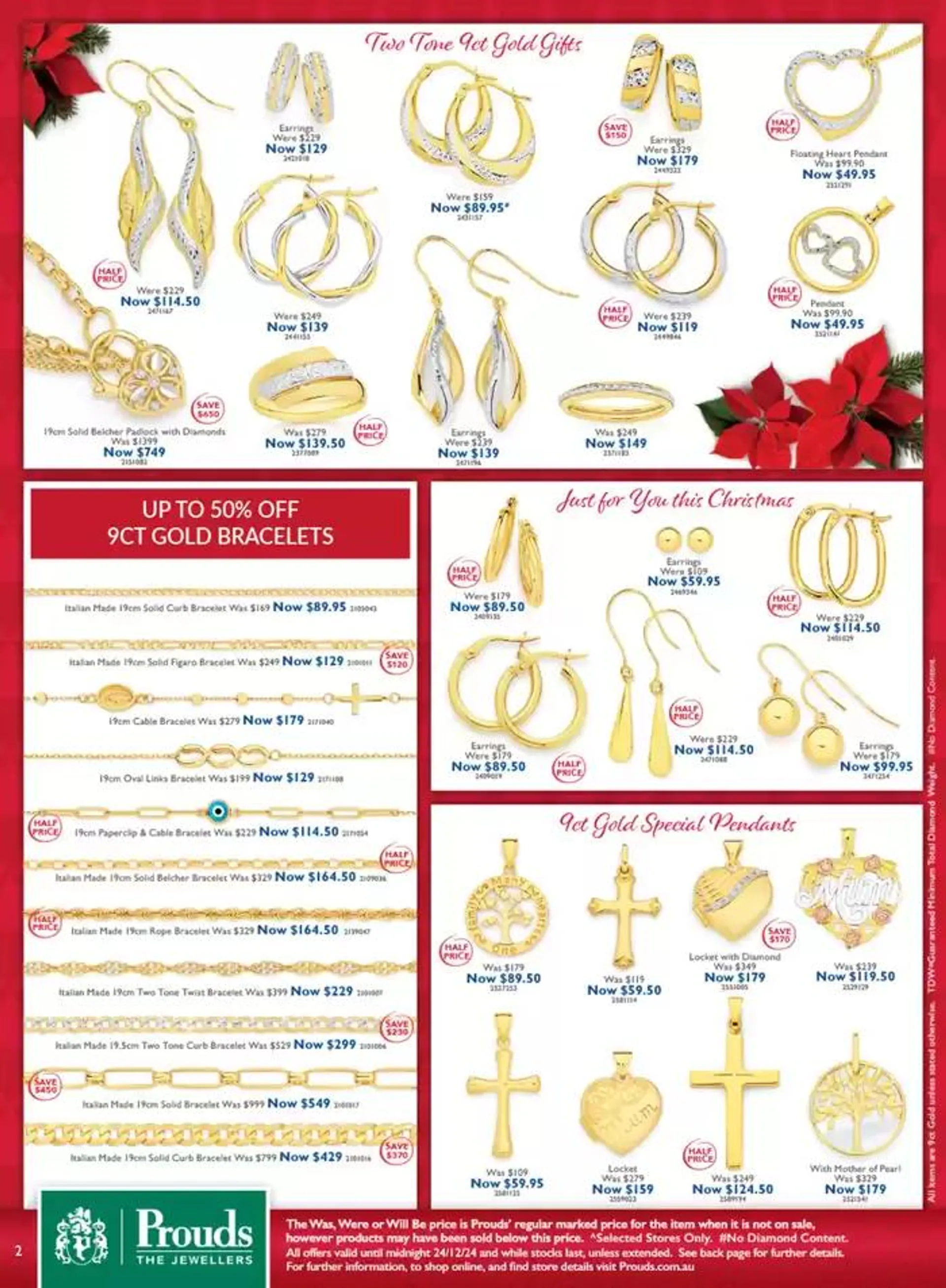 Christmas Jewellery Savings - Catalogue valid from 4 November to 24 December 2024 - page 2