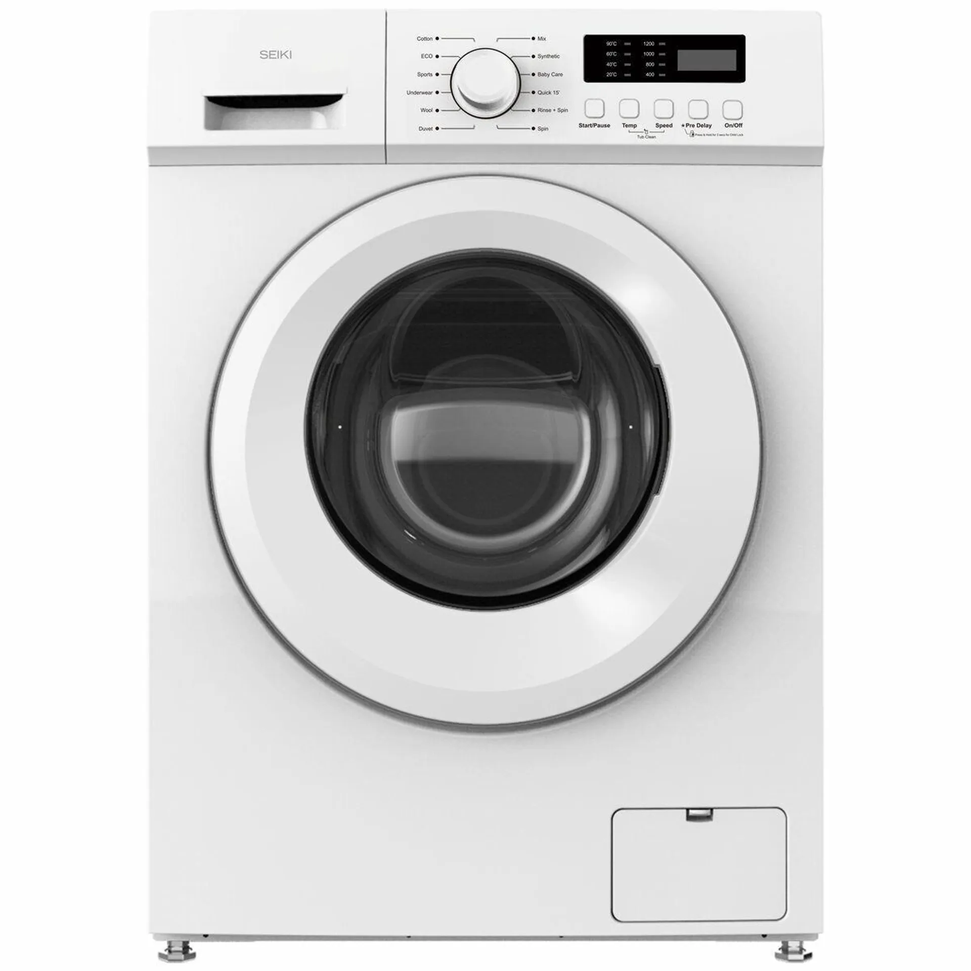 Seiki 6kg Front Load Washing Machine SC-600AU9FL