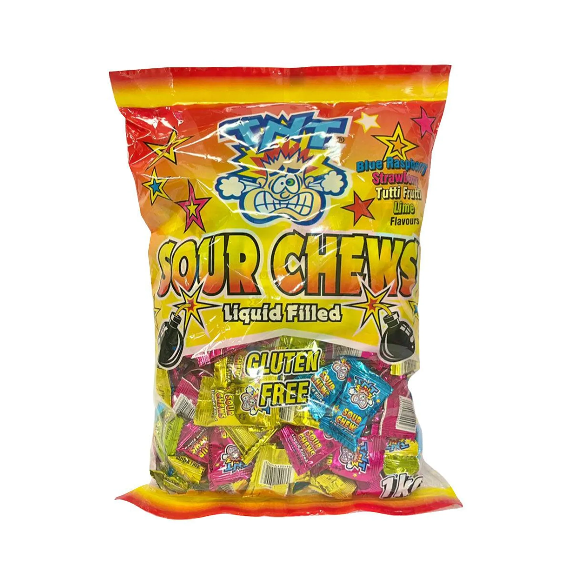 TNT Sour Chews 1kg