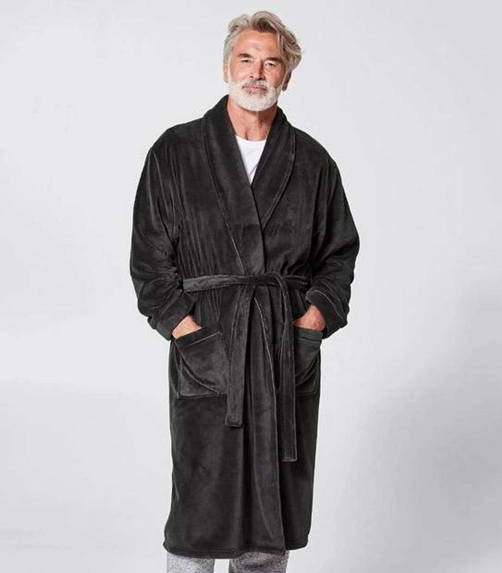 Fleece Dressing Gown