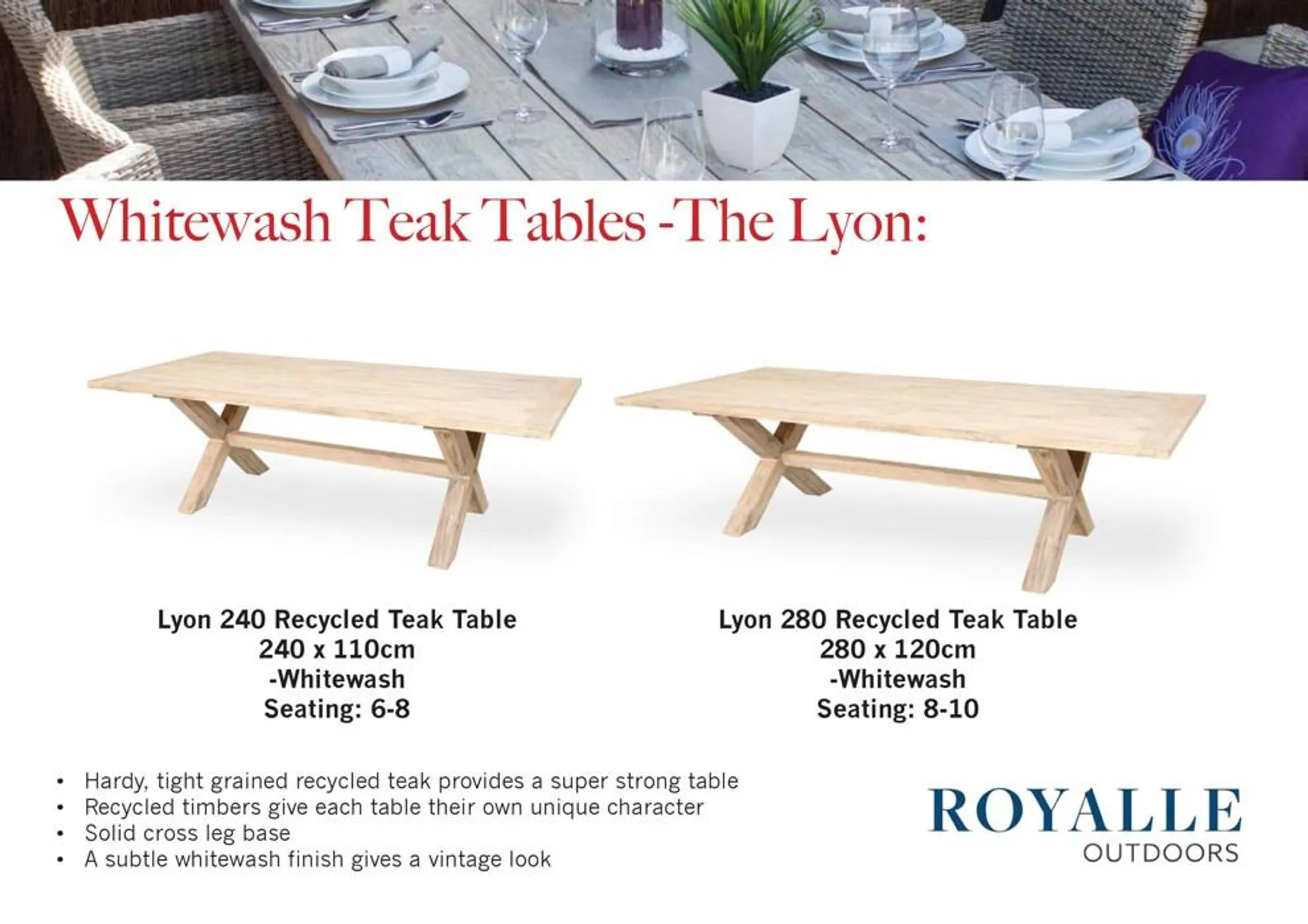 Whitewash Teak - Catalogue valid from 13 May to 31 December 2024 - page 3