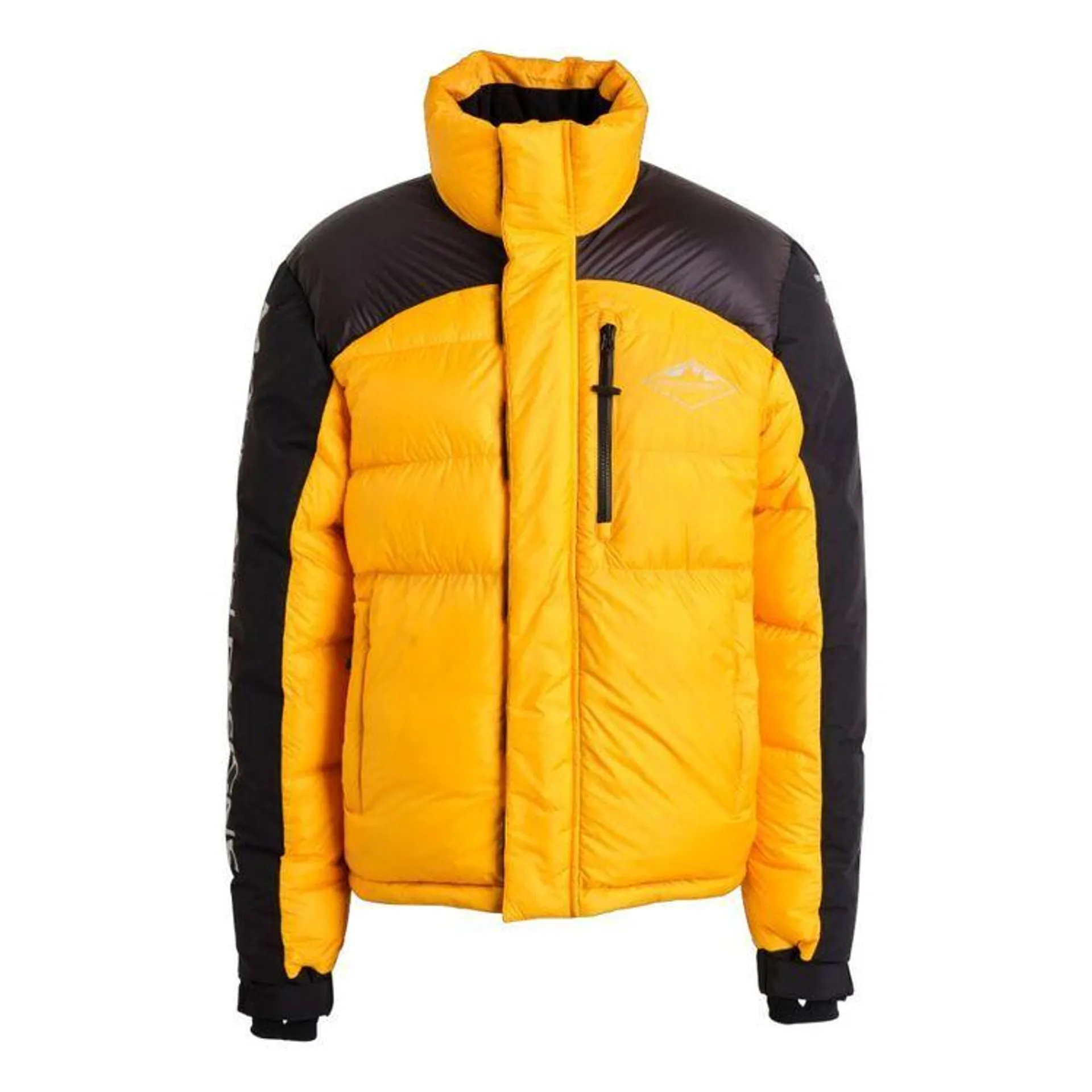 Unisex Pro Elite Alpine Down Jacket Yellow & Black