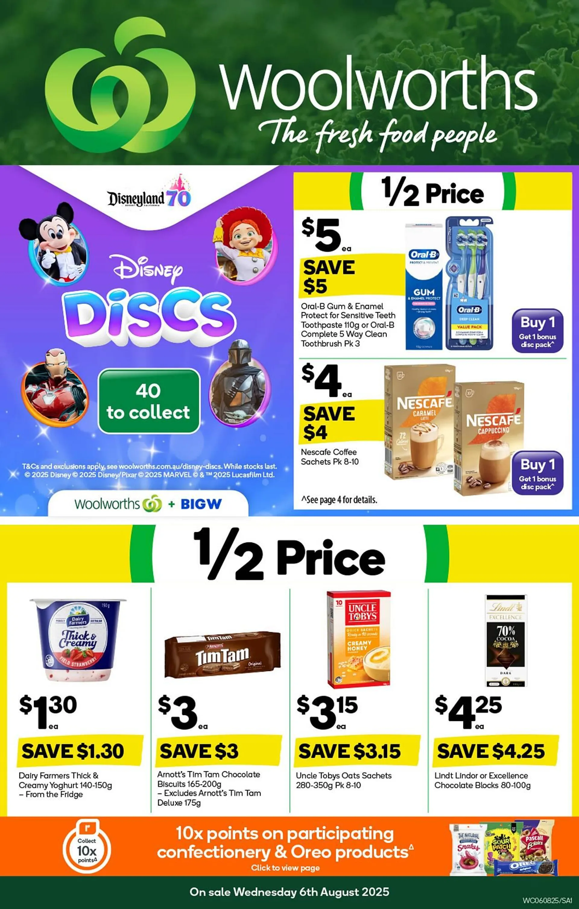 Woolworths catalogue - Catalogue valid from 6 August to 12 August 2025 - page 1