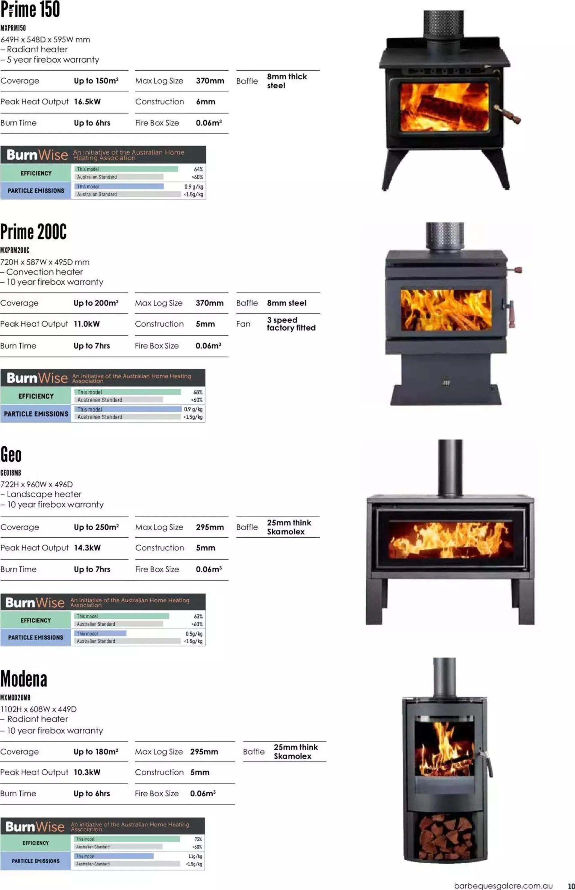 Barbeques Galore Wood Heating Collection 2023 - 10