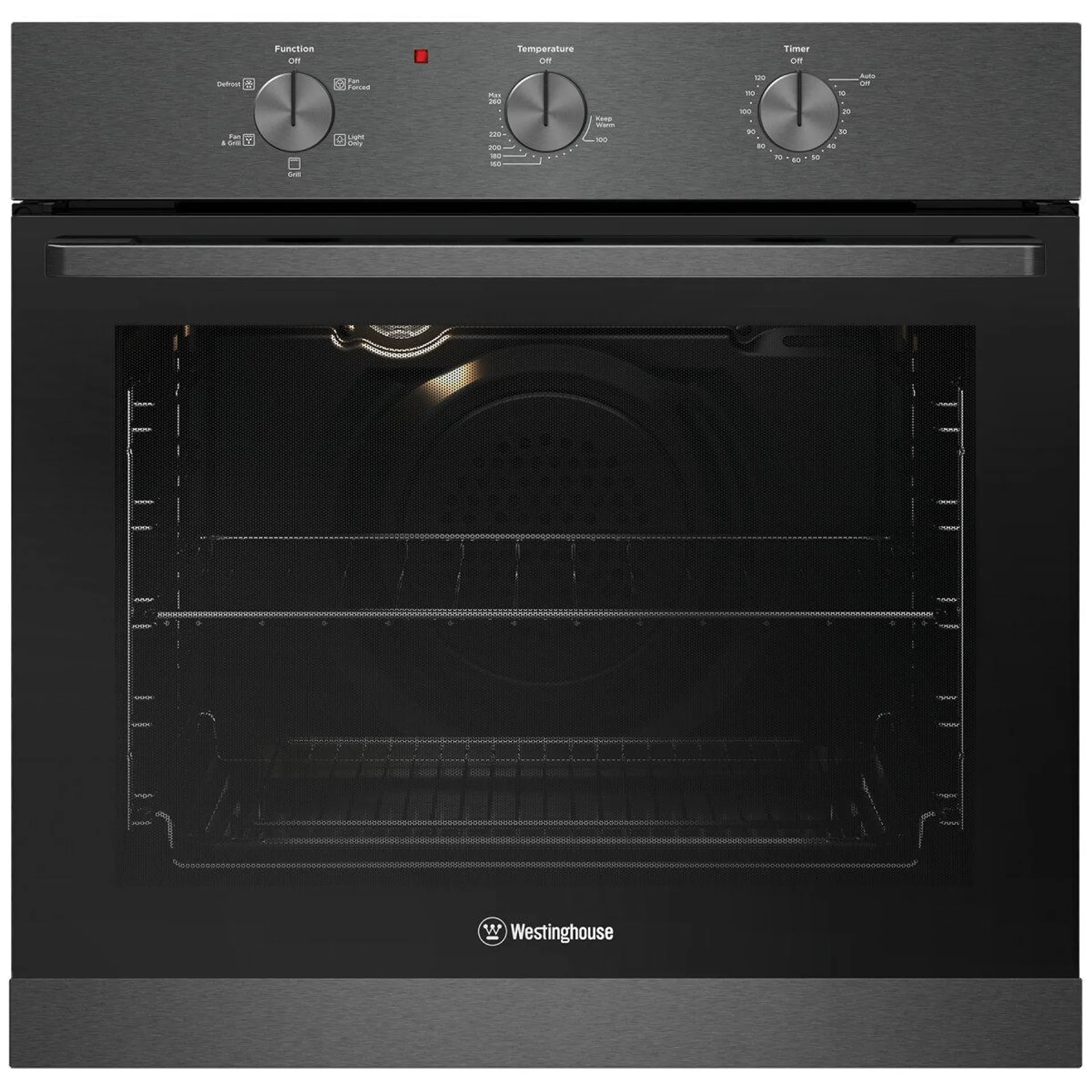 Westinghouse 60cm Multi-Function Oven Dark Stainless Steel WVE6314DD