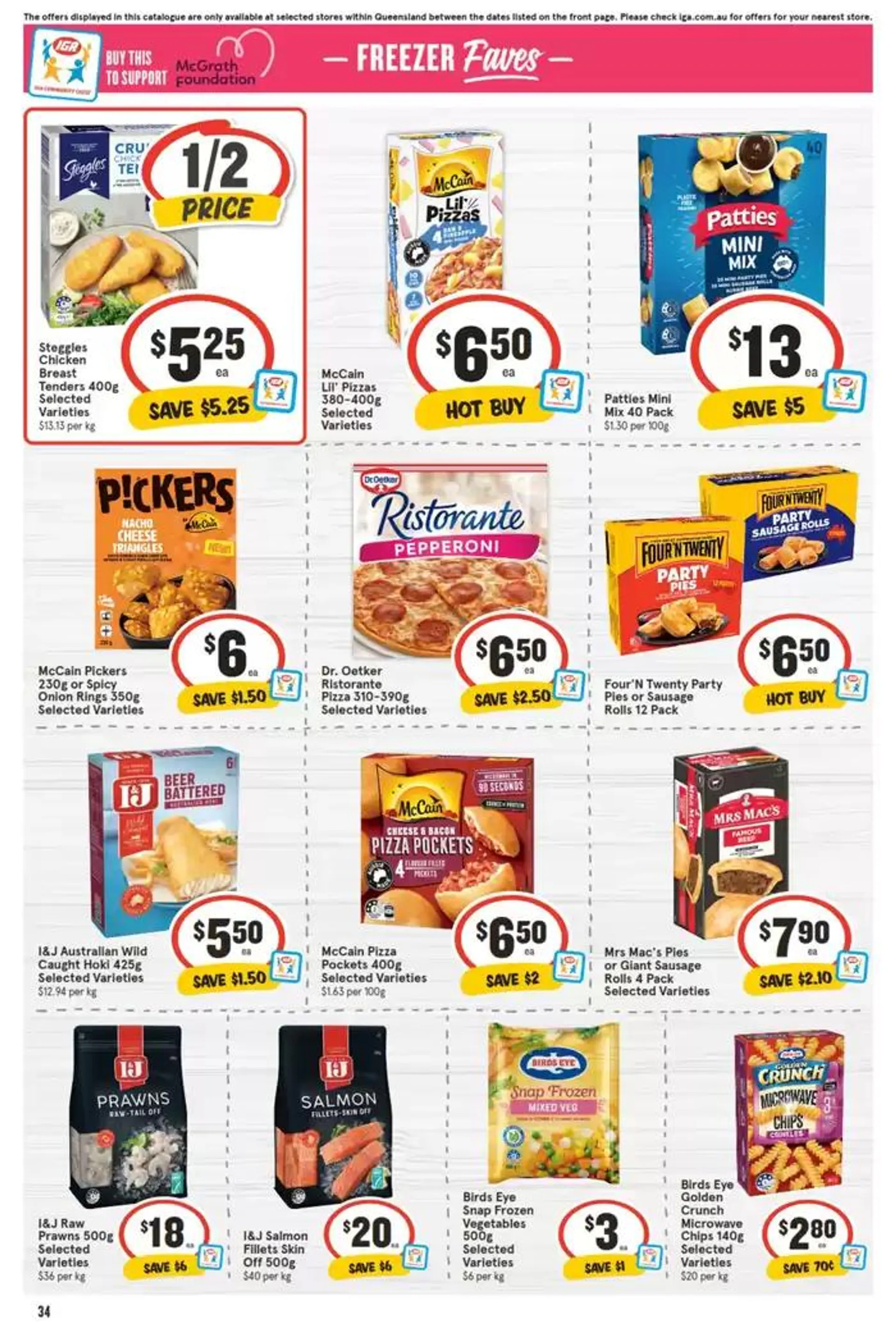 IGA - 1/2 Price - 23/10 - Catalogue valid from 23 October to 29 October 2024 - page 34