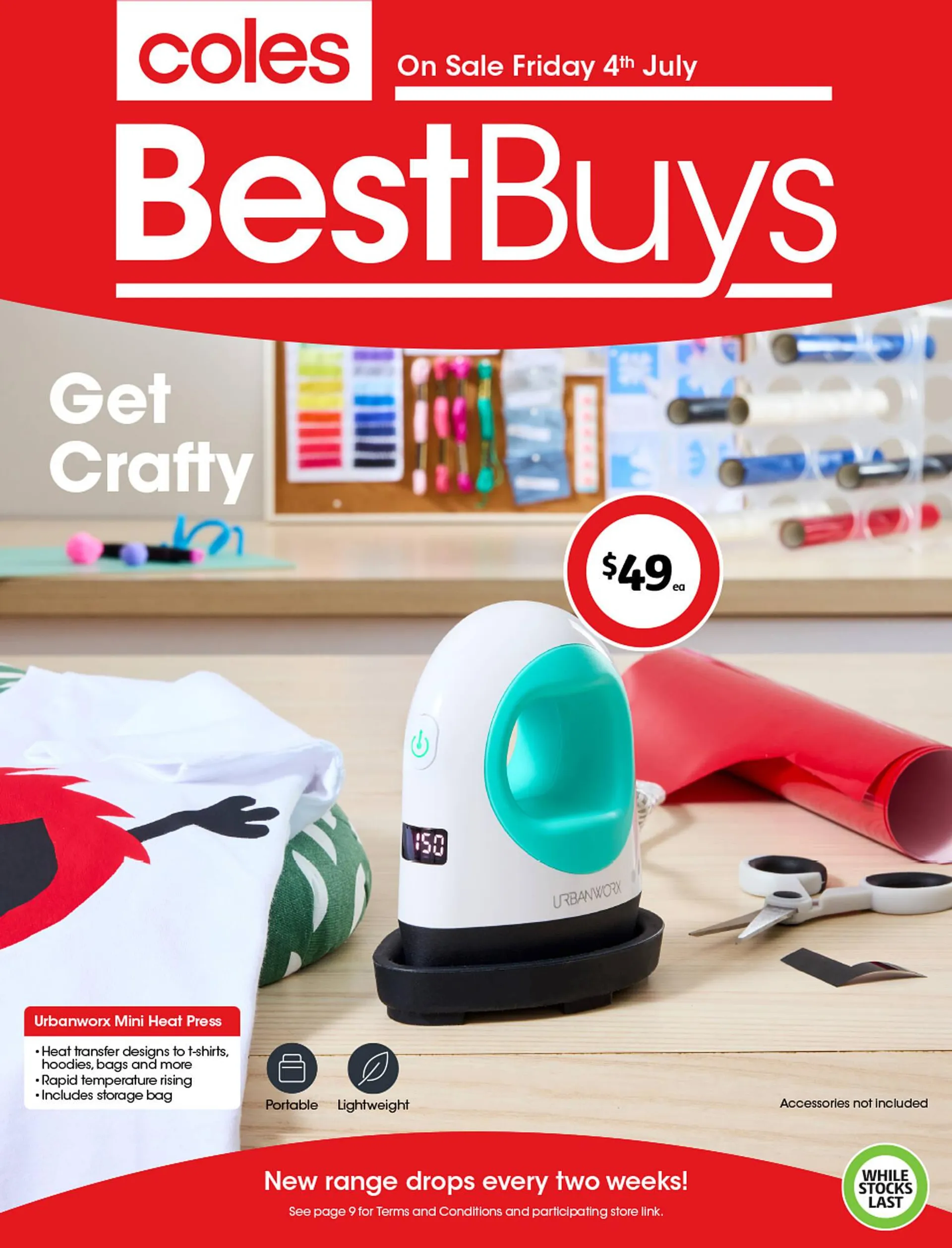 Coles catalogue - Catalogue valid from 4 July to 17 July 2025 - page 1