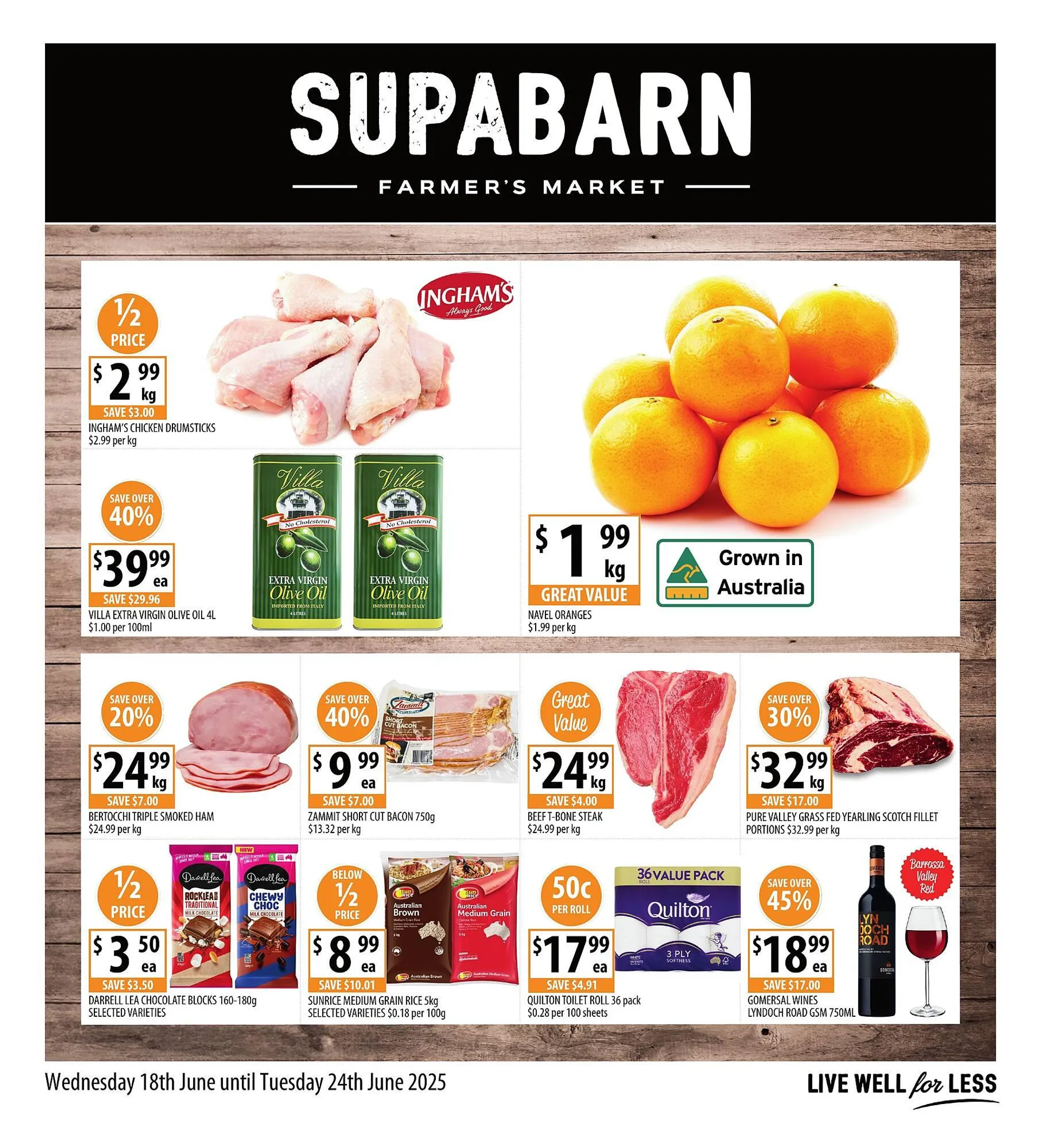 Supabarn catalogue - Catalogue valid from 18 June to 24 June 2025 - page 1