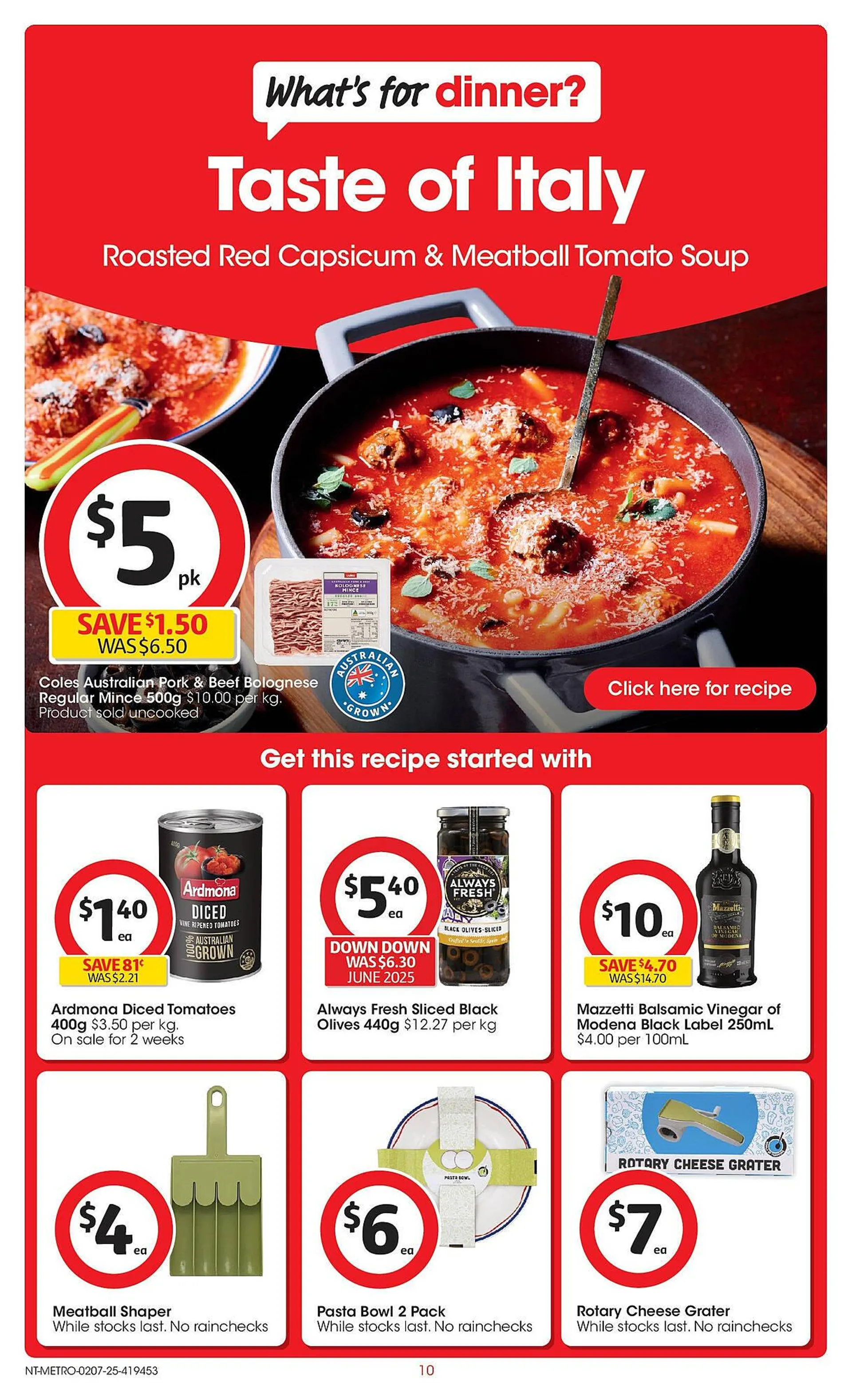 Coles catalogue - Catalogue valid from 1 July to 8 July 2025 - page 10