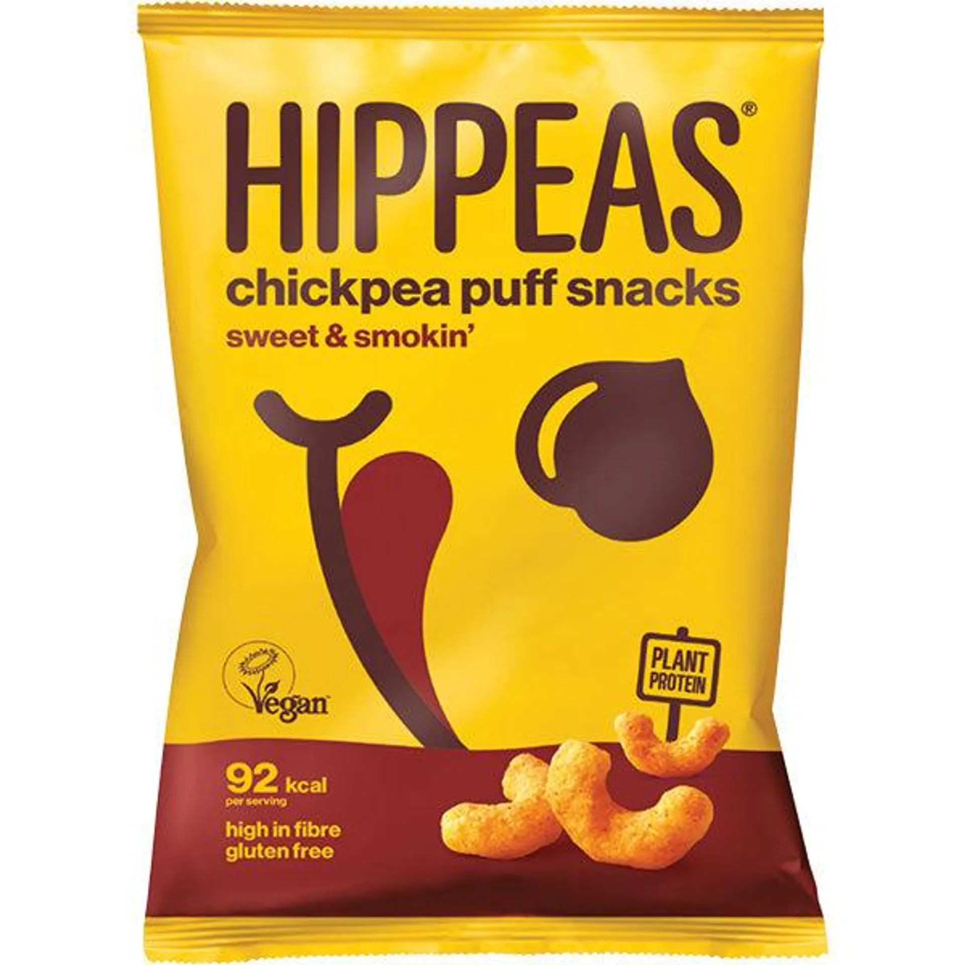 3 for $5 or 1 for $2 - Hippeas Chickpea Puff Sweet & Smokin 78g