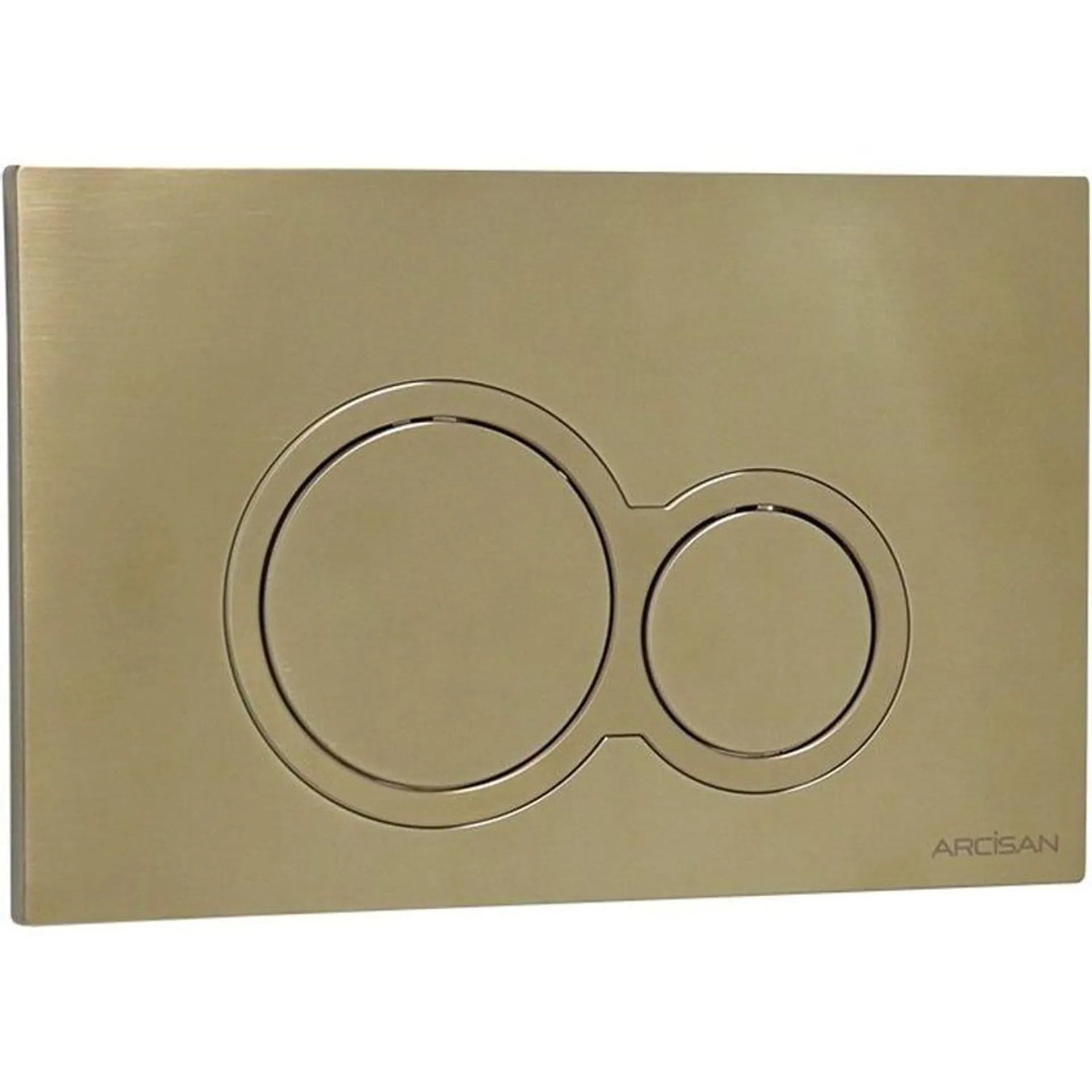 Arcisan KB04470BB Kibo Brushed Brass Flush Plate