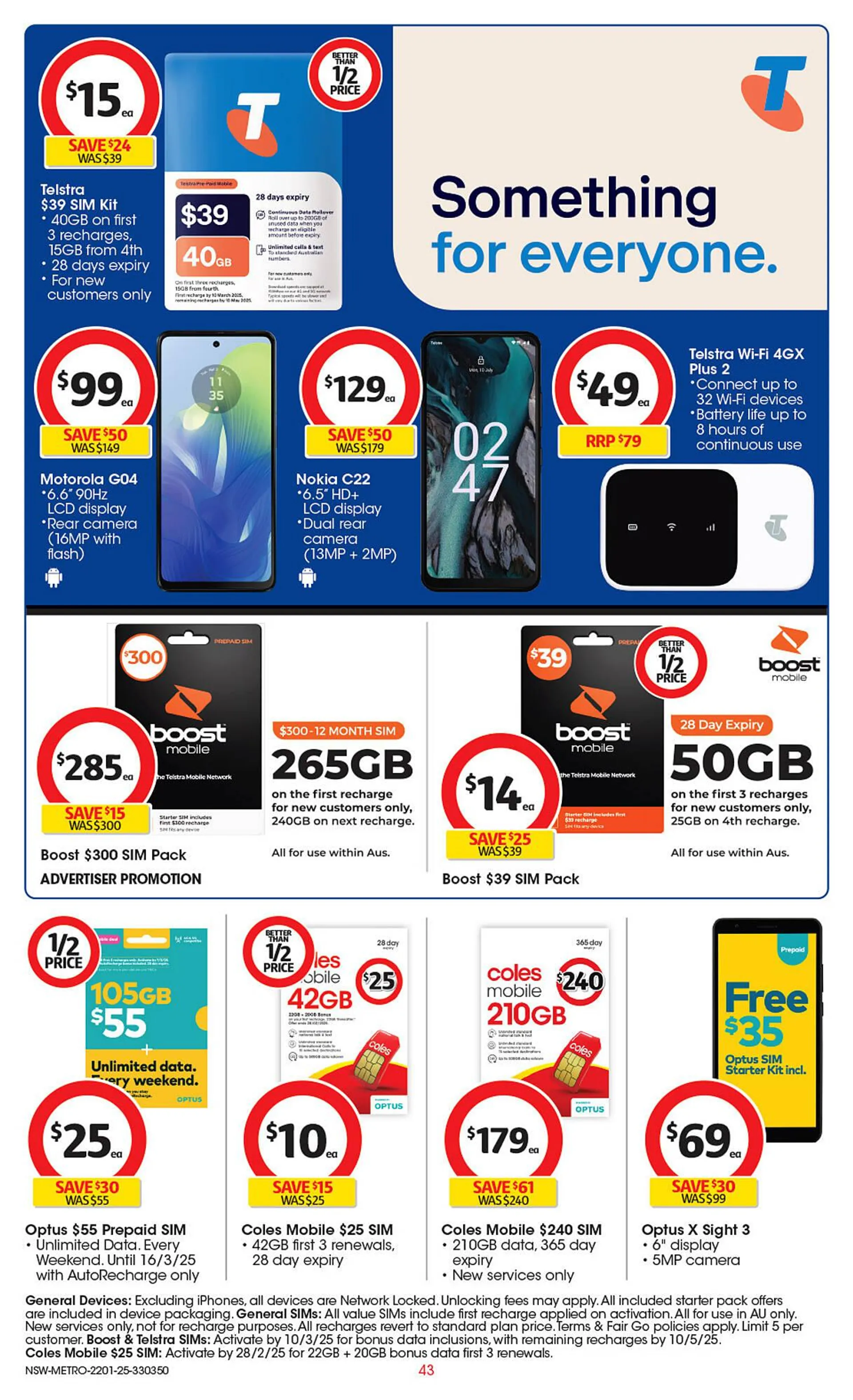 Coles catalogue - Catalogue valid from 22 January to 28 January 2025 - page 44