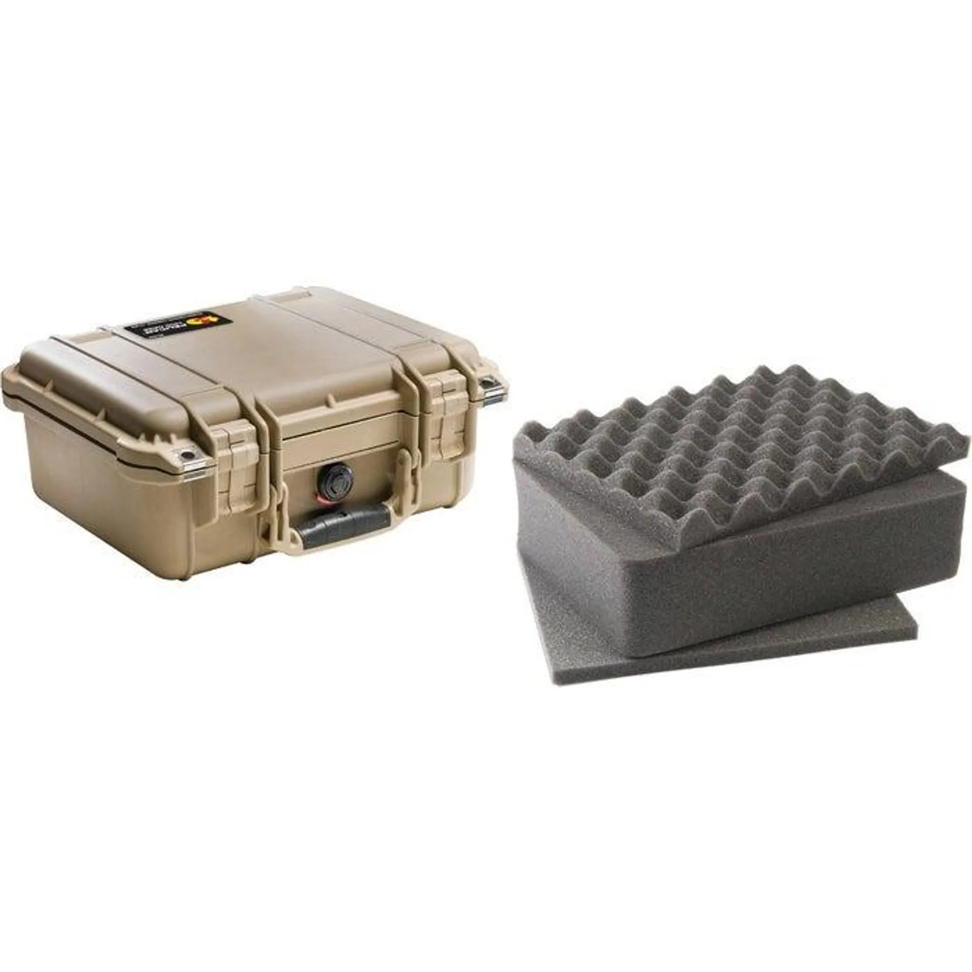 Pelican 1150 Desert Tan Case with Foam