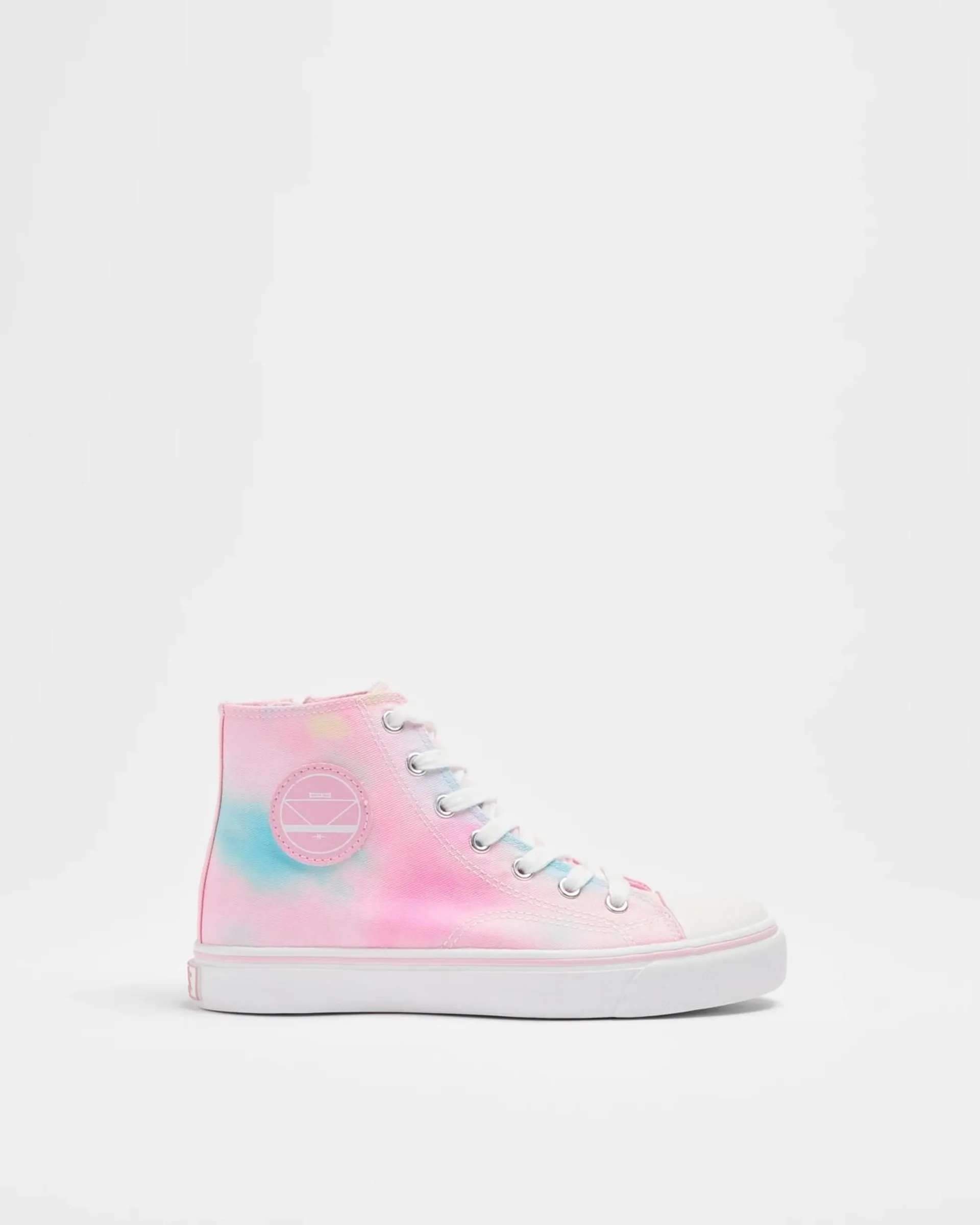 Girls Youth Hi Top Canvas Sneaker