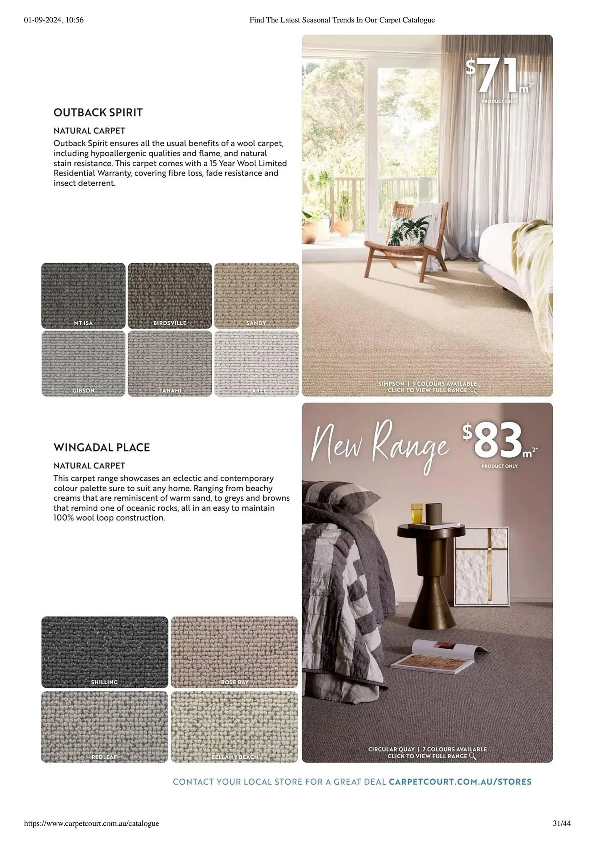 Carpet Court catalogue - Catalogue valid from 1 September to 31 October 2024 - page 31