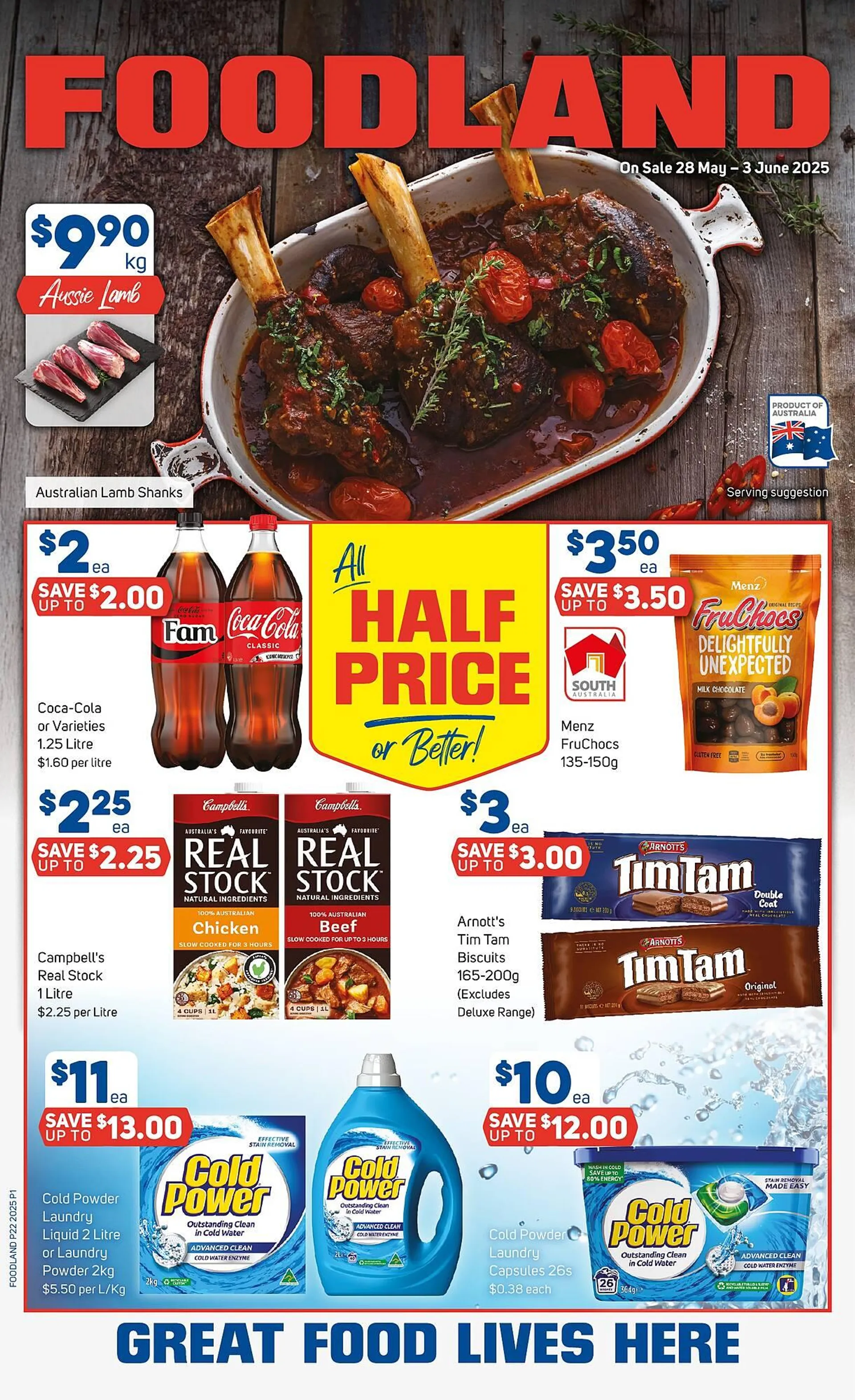Foodland catalogue - Catalogue valid from 28 May to 3 June 2025 - page 1