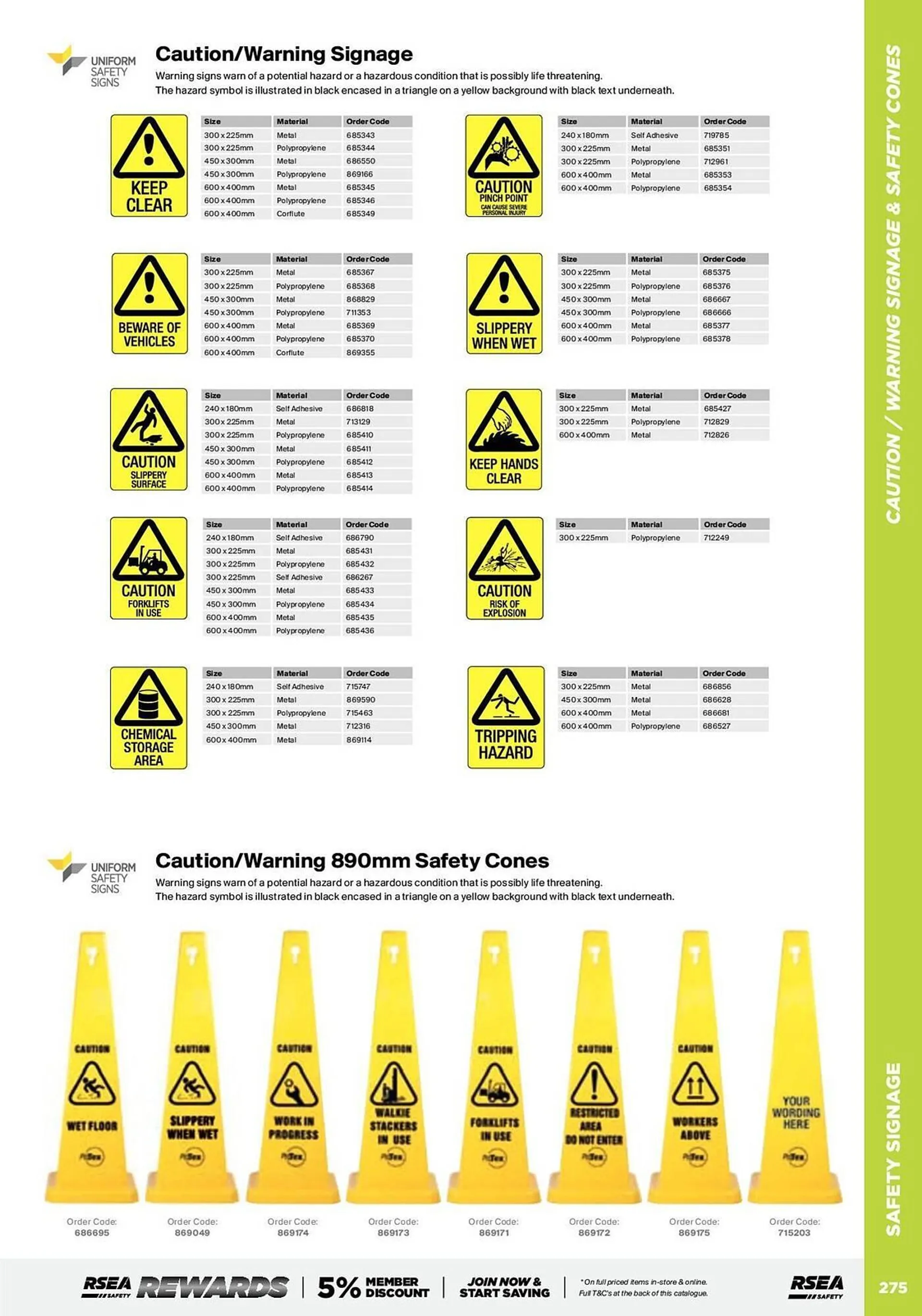 RSEA Safety catalogue - Catalogue valid from 12 September to 31 December 2024 - page 277