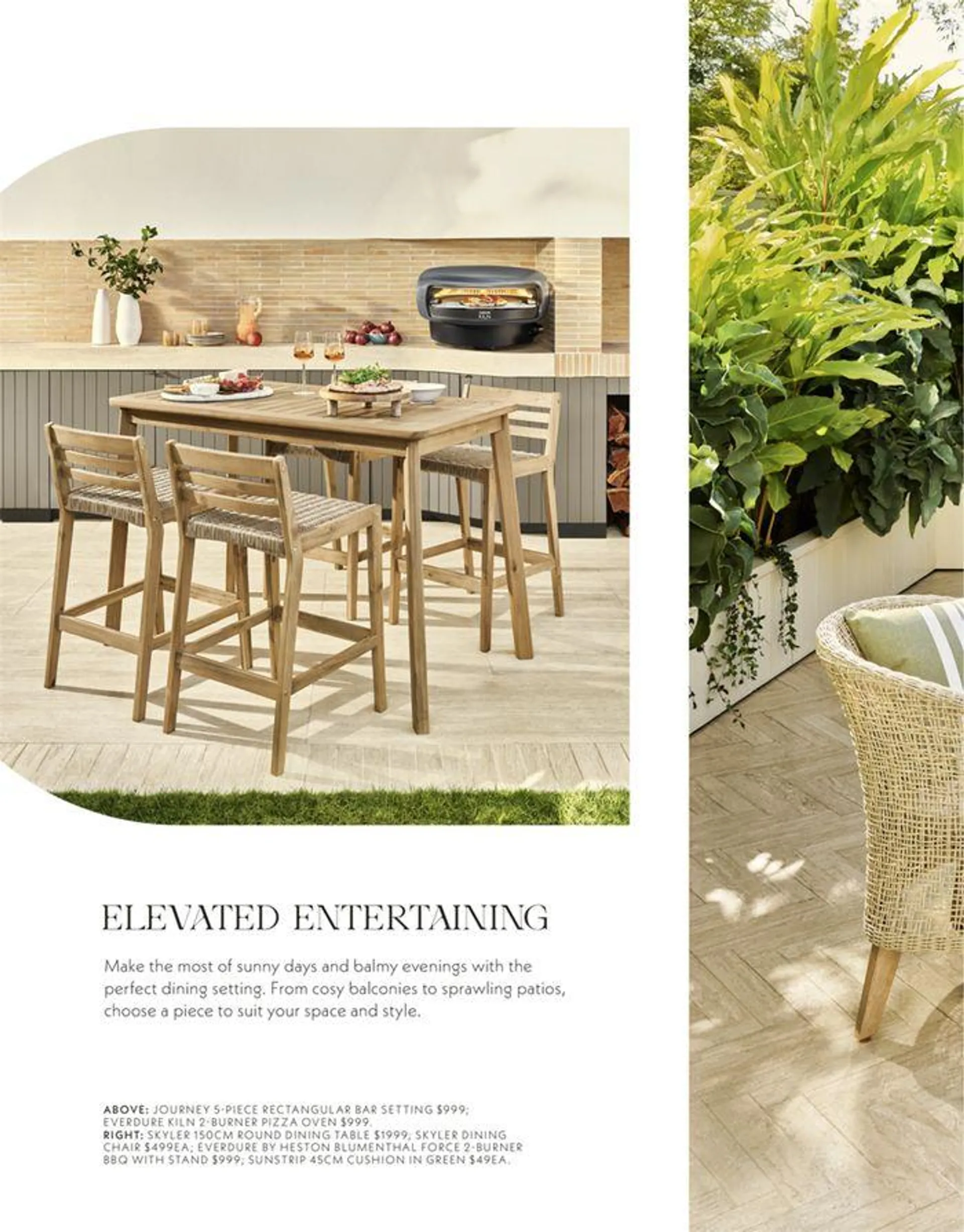 Outdoor Furniture & BBQ - Summer Spaces - 7