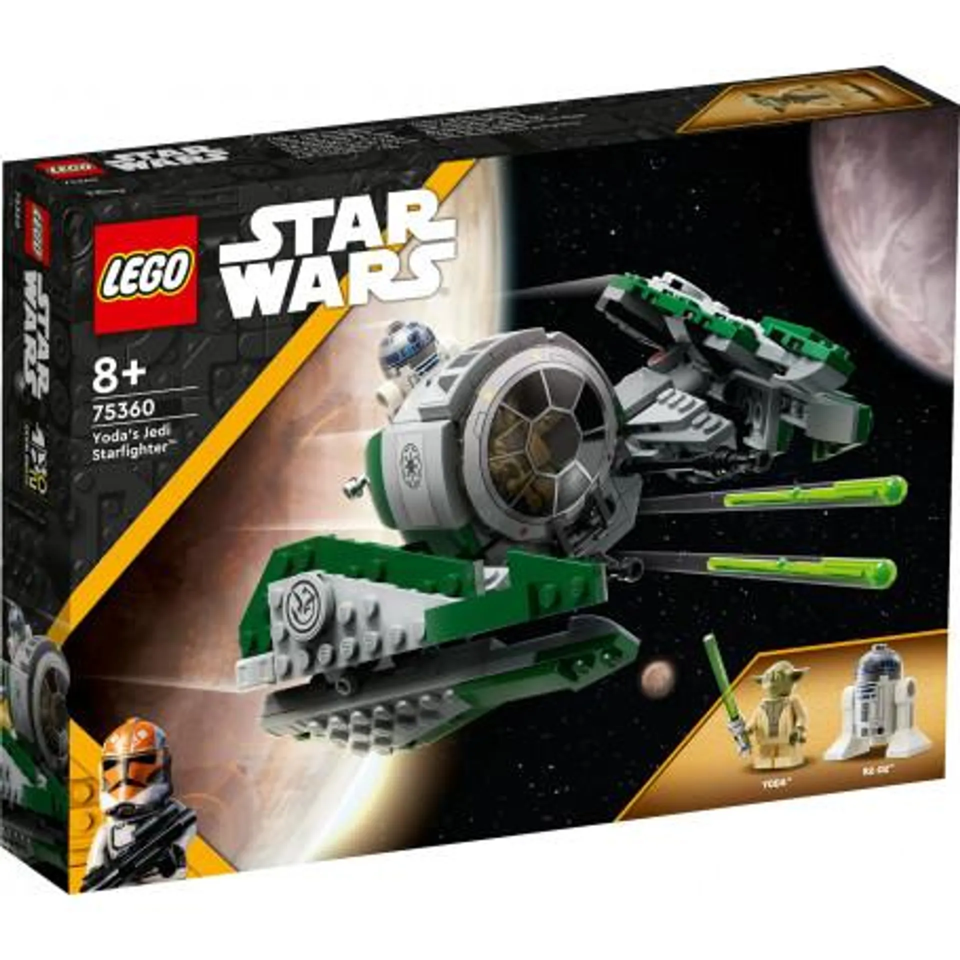 LEGO Star Wars Yoda's Jedi Starfighter 75360