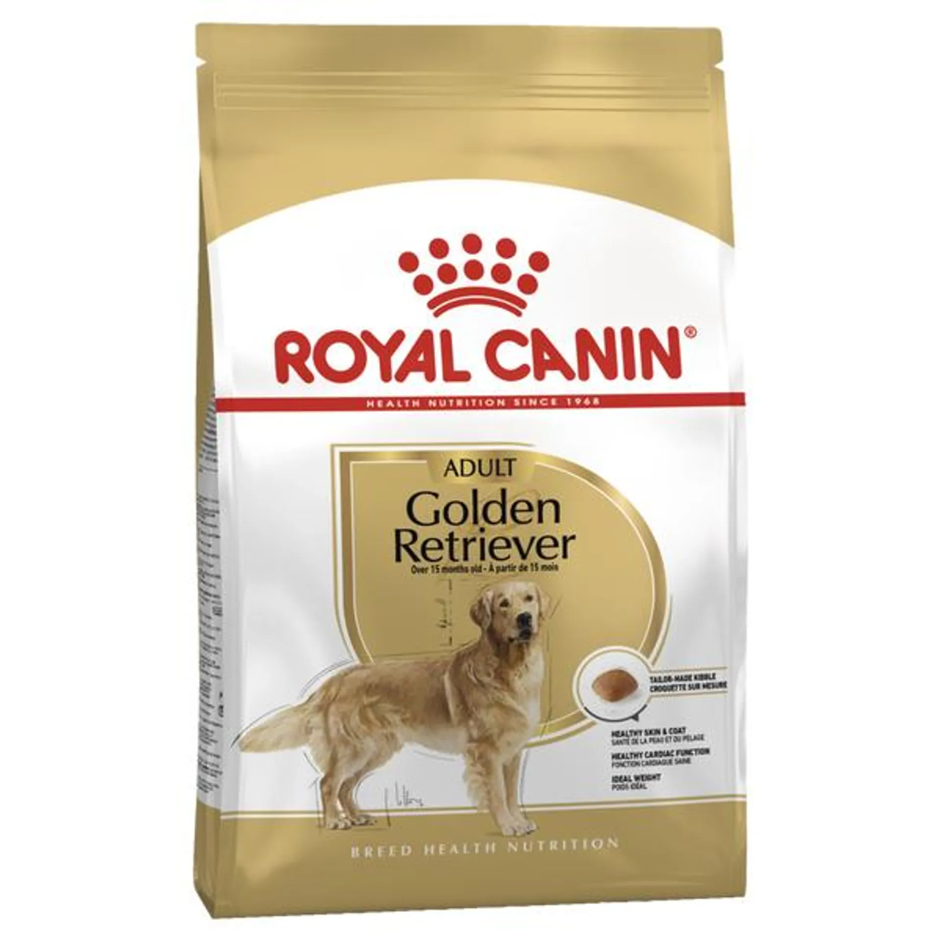 Royal Canin - Golden Retriever Breed Adult Dog Dry Food (12kg)