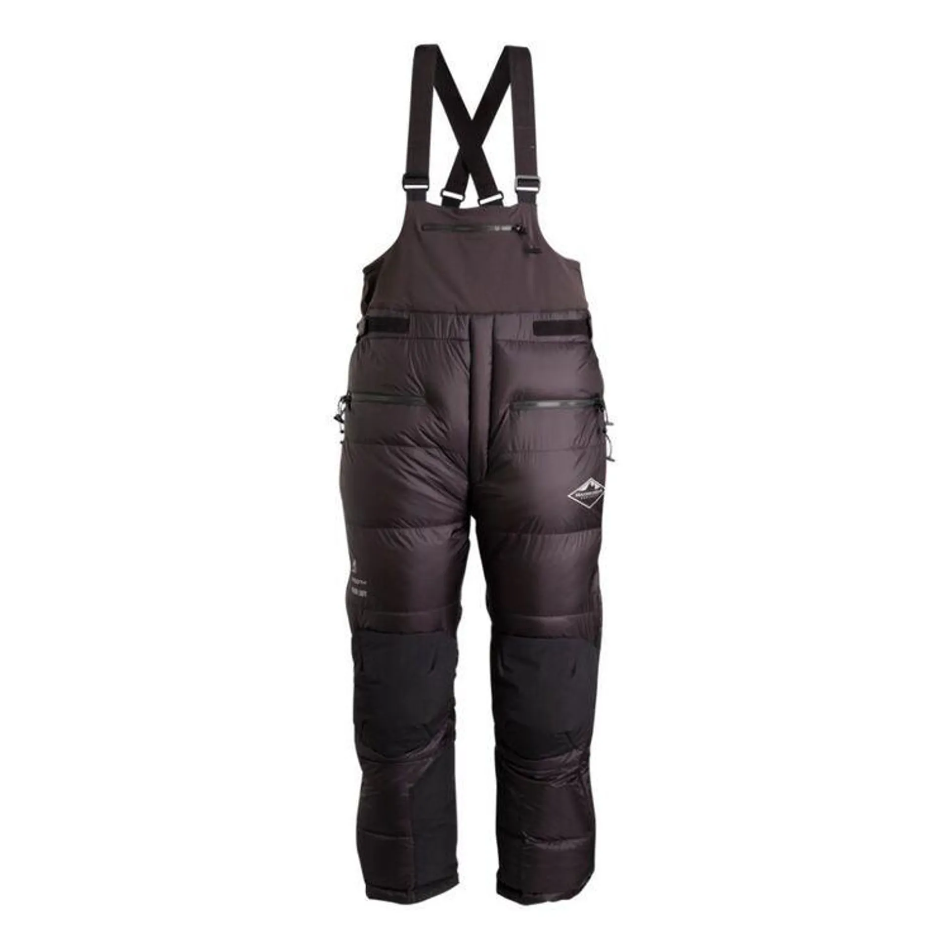 Mountain Designs Unisex Pro Elite Alpine Down Salopettes Black