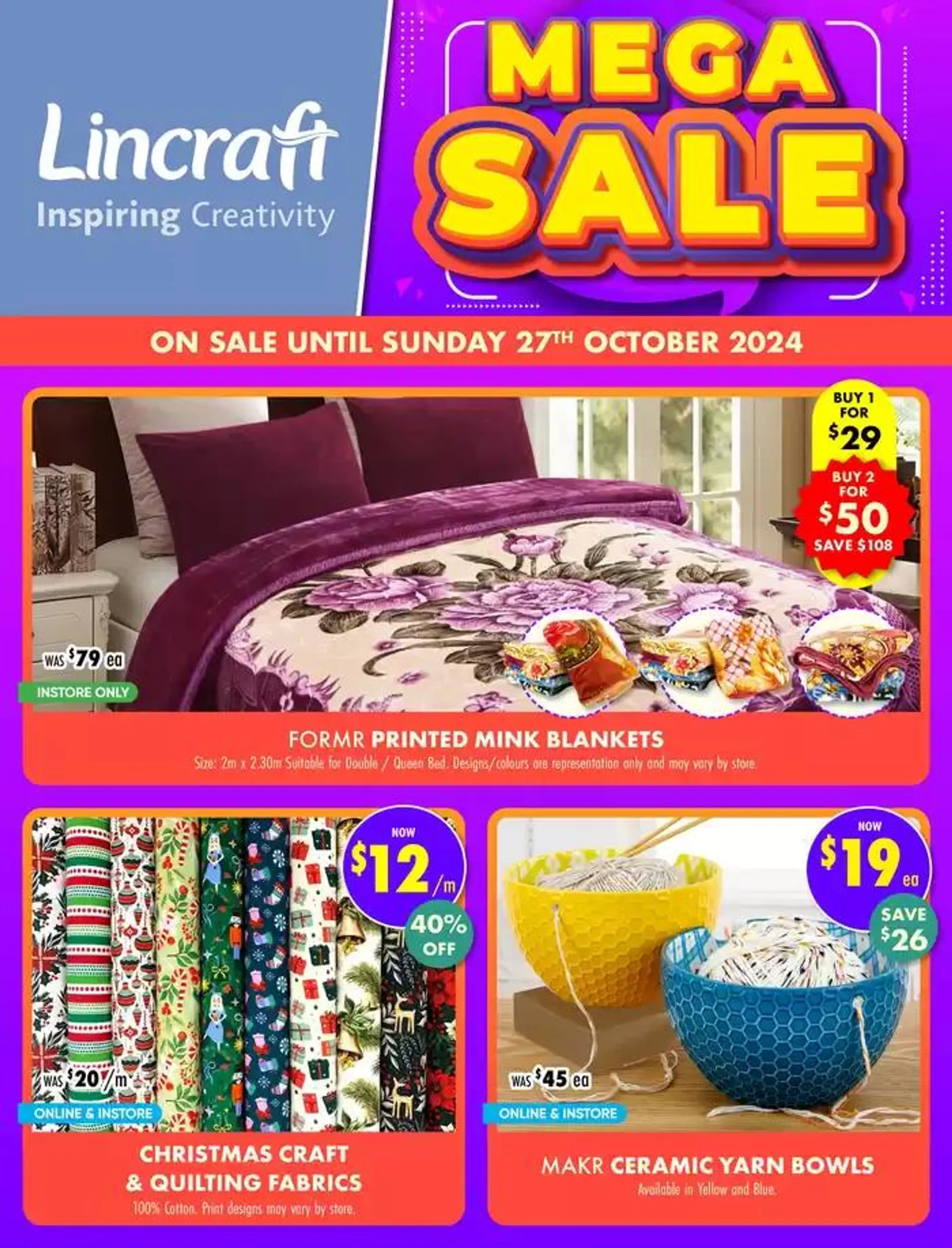 Mega Sale - Catalogue valid from 14 October to 27 October 2024 - page 1