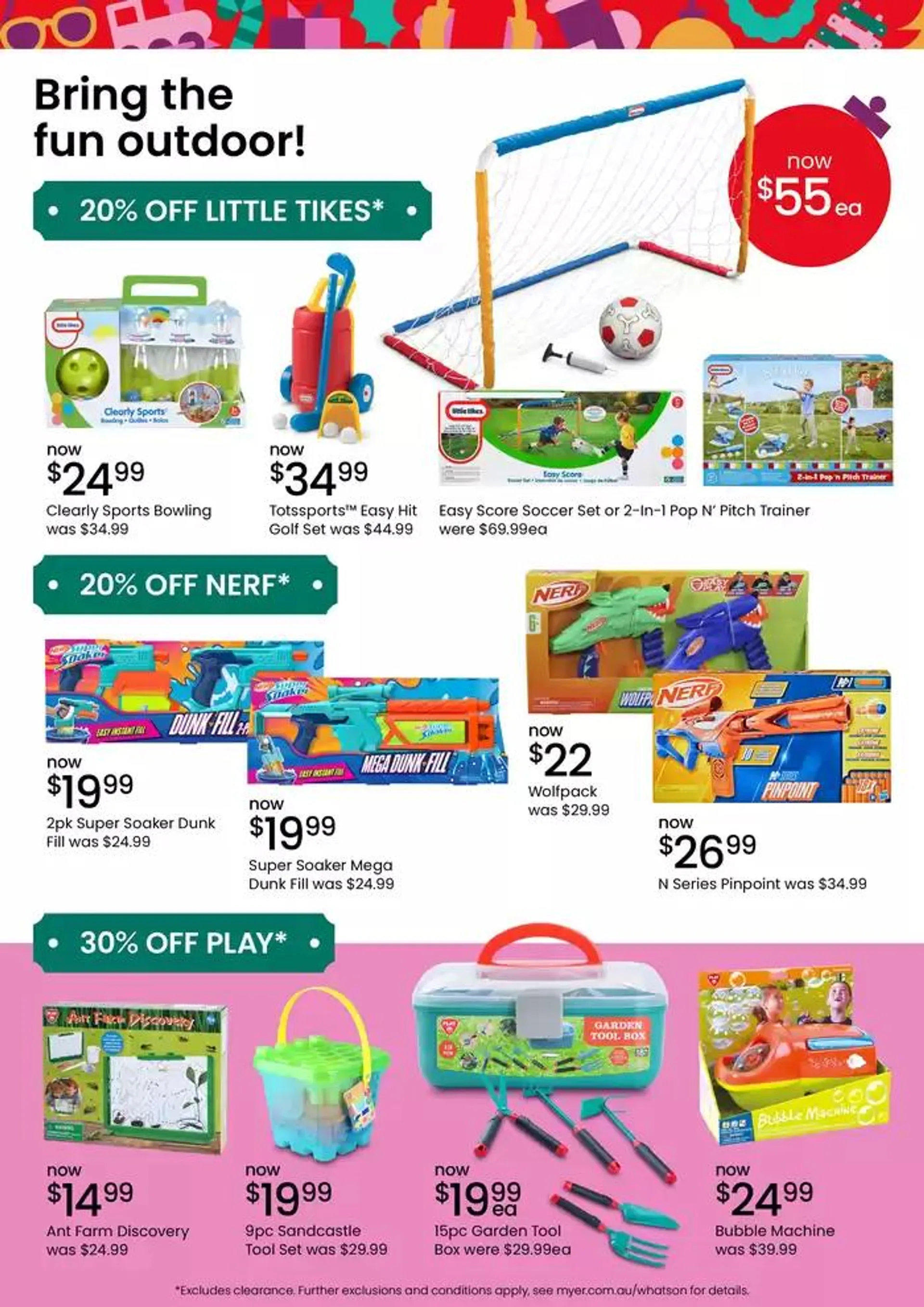 Myer Christmas Toys - Catalogue valid from 18 November to 24 December 2024 - page 10