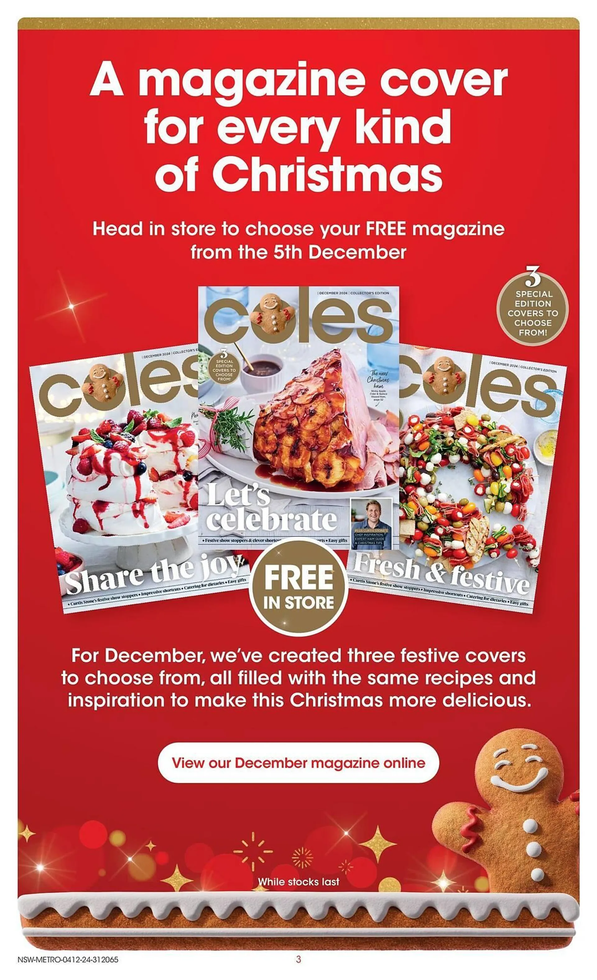 Coles catalogue - Catalogue valid from 4 December to 10 December 2024 - page 3