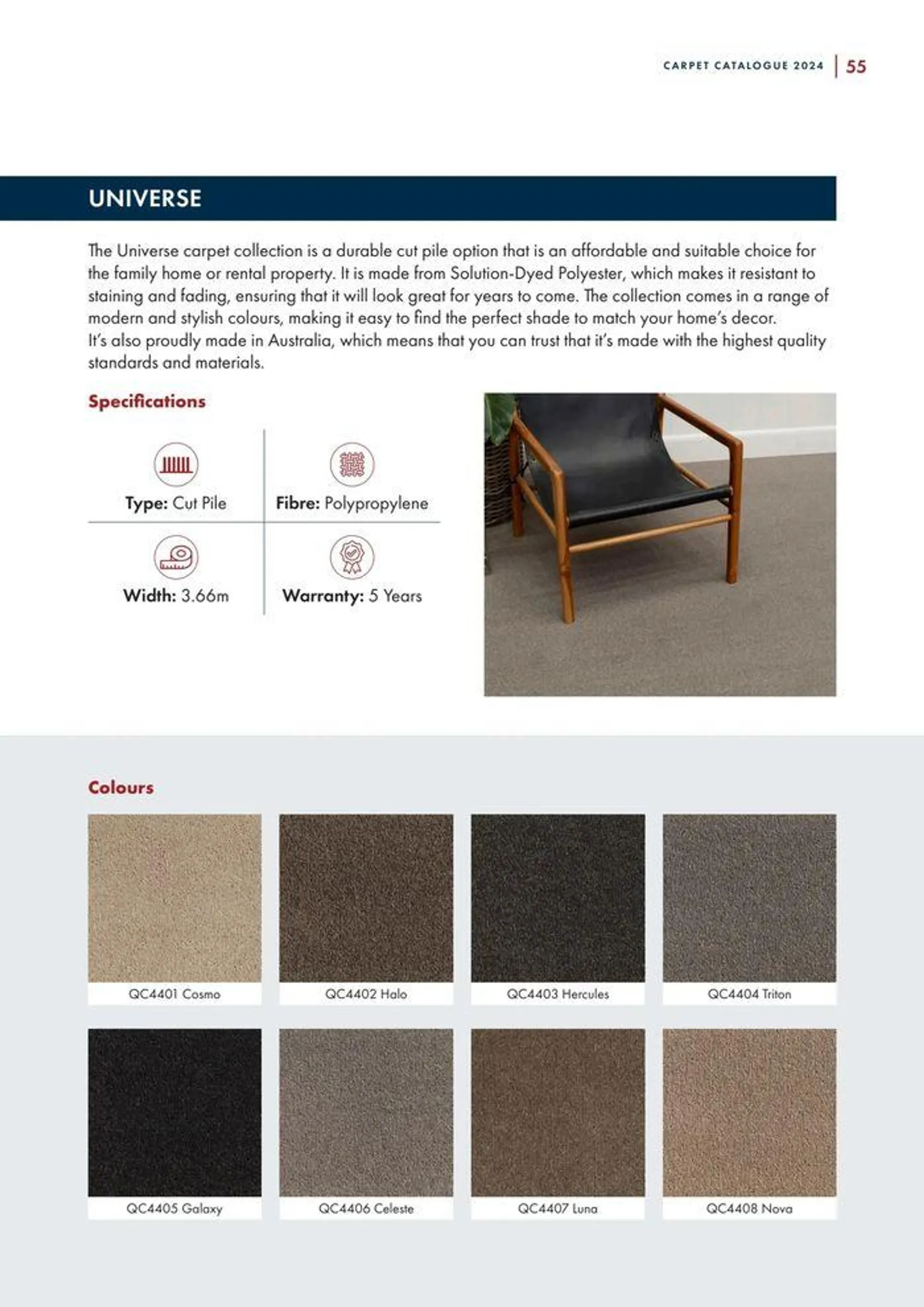 Carpet Catalogue - Catalogue valid from 24 September to 31 December 2024 - page 55