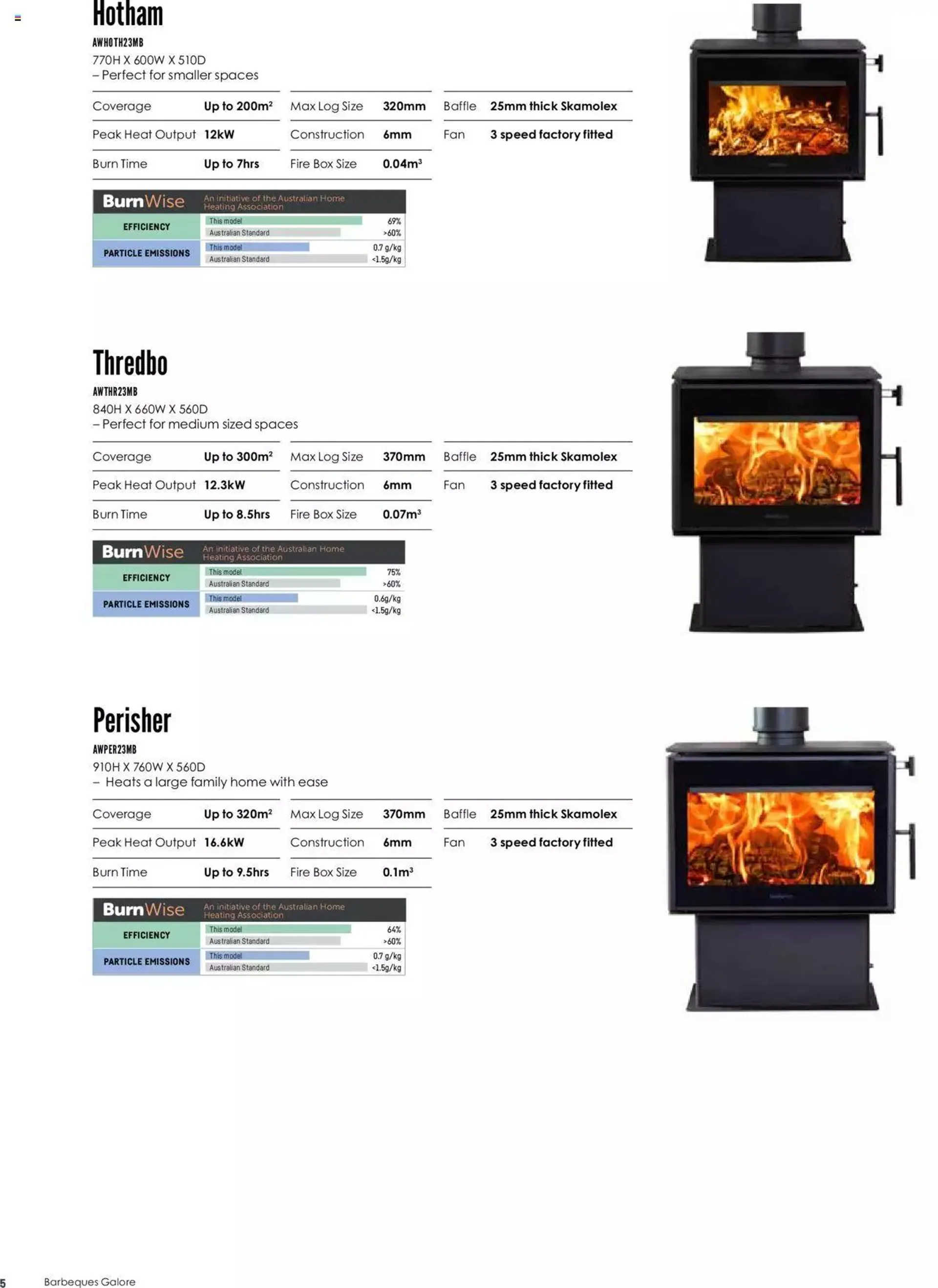 Barbeques Galore Wood Heating Collection 2023 - Catalogue valid from 11 April to 31 December 2024 - page 6