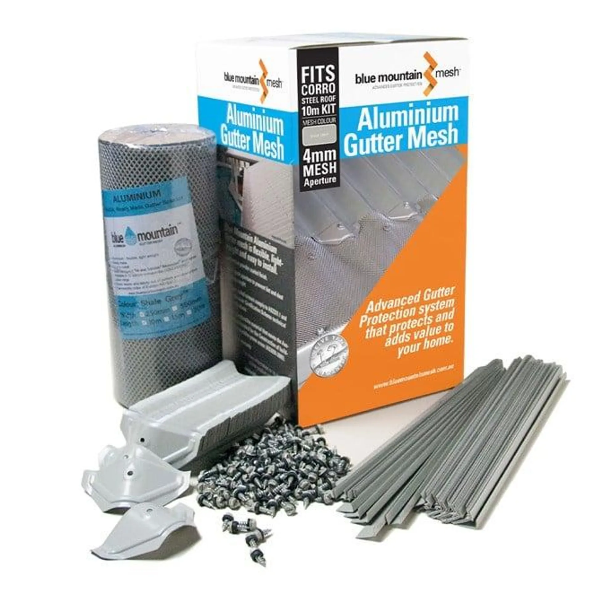 Aluminium Gutter Mesh CGI 10m Kit