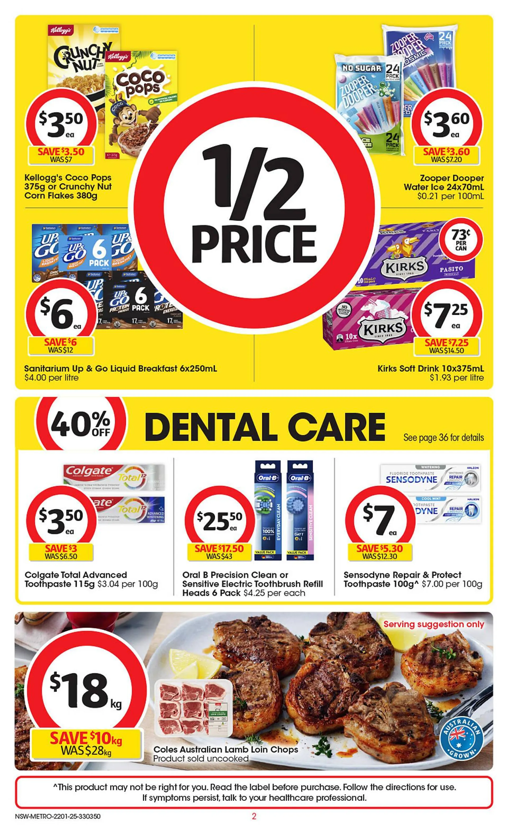 Coles catalogue - Catalogue valid from 22 January to 28 January 2025 - page 3