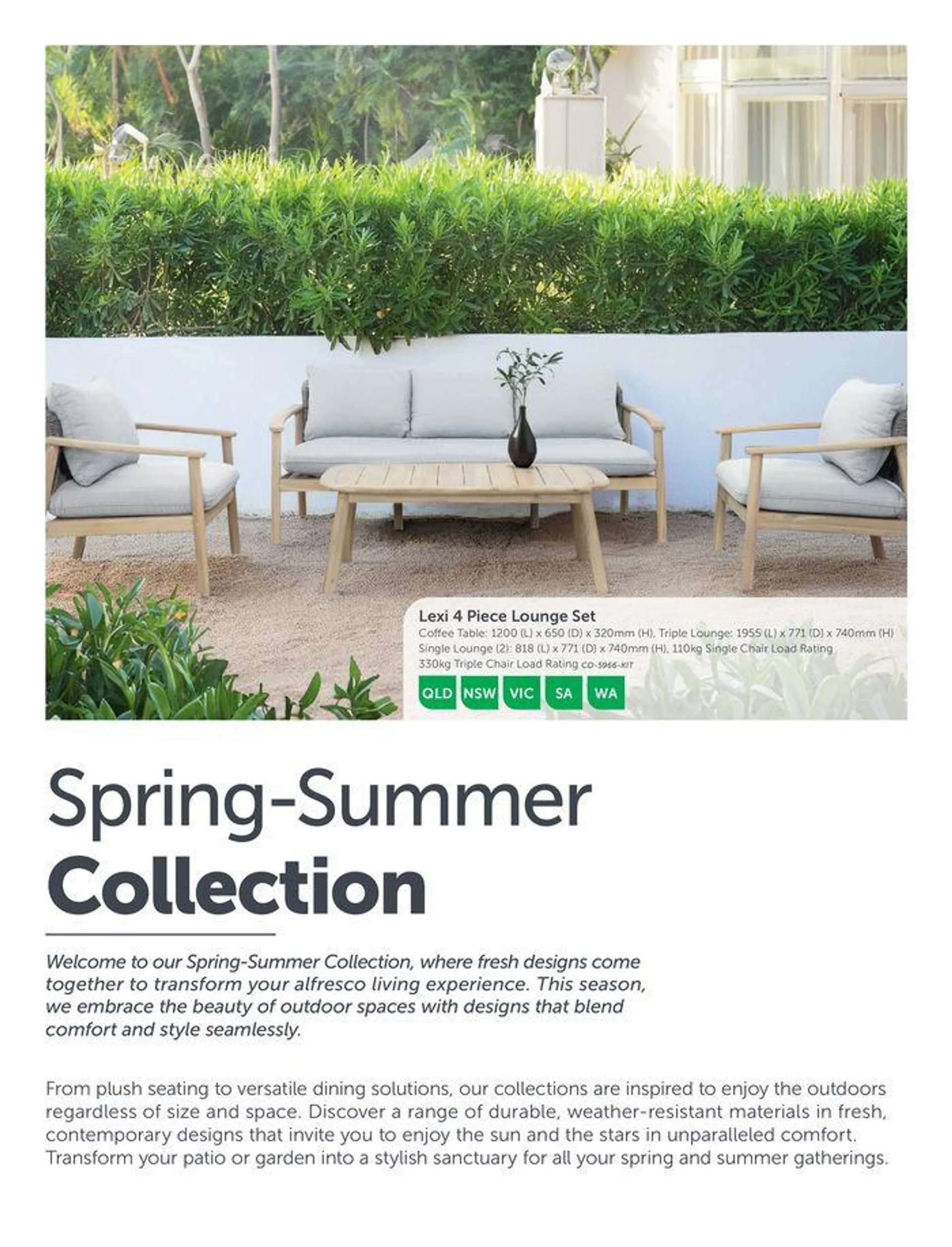 Outdoor Furniture Lookbook - Catalogue valid from 18 September to 18 December 2025 - page 2