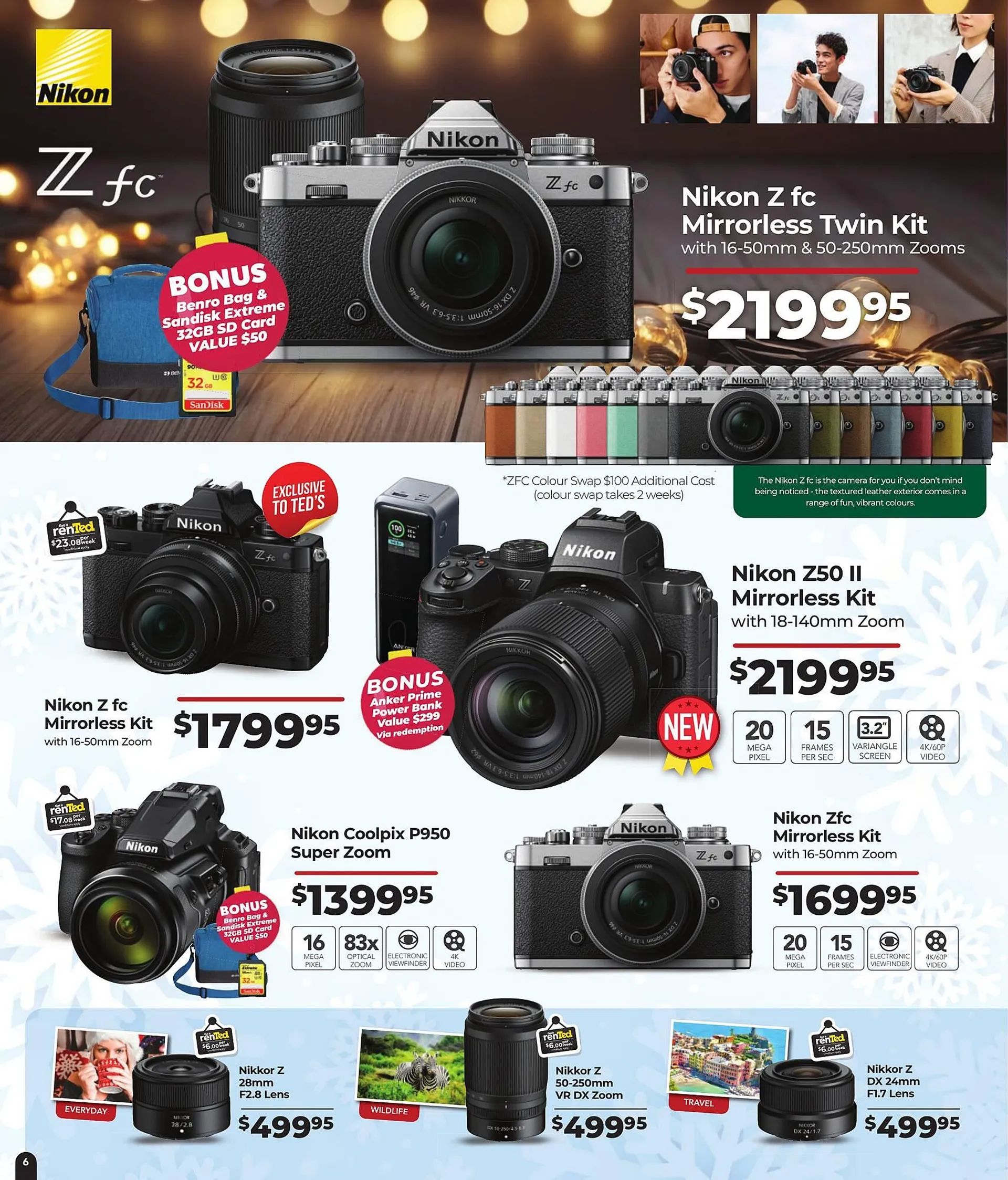 Teds Cameras catalogue - Catalogue valid from 5 December to 20 December 2024 - page 6