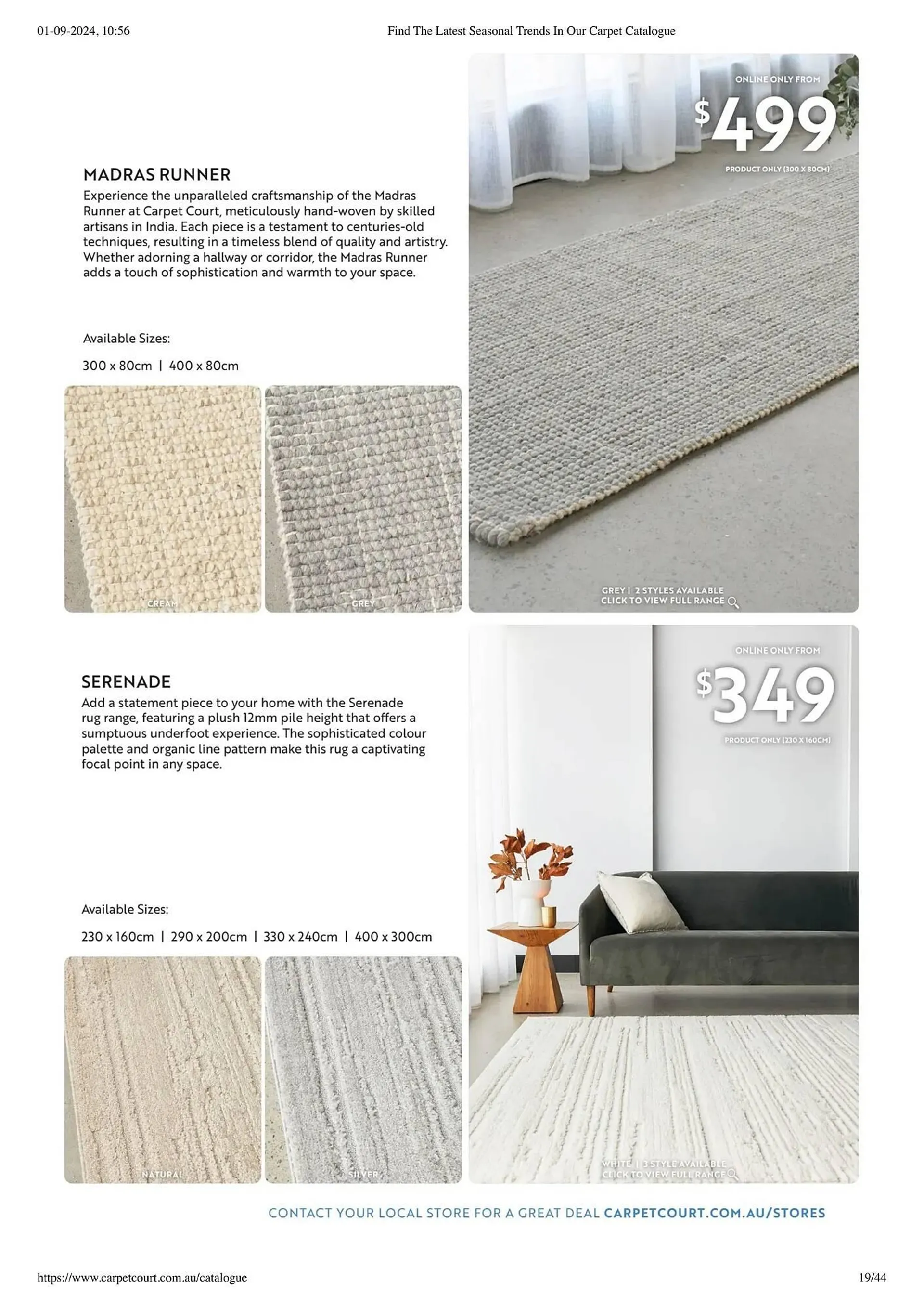 Carpet Court catalogue - Catalogue valid from 1 September to 31 October 2024 - page 19