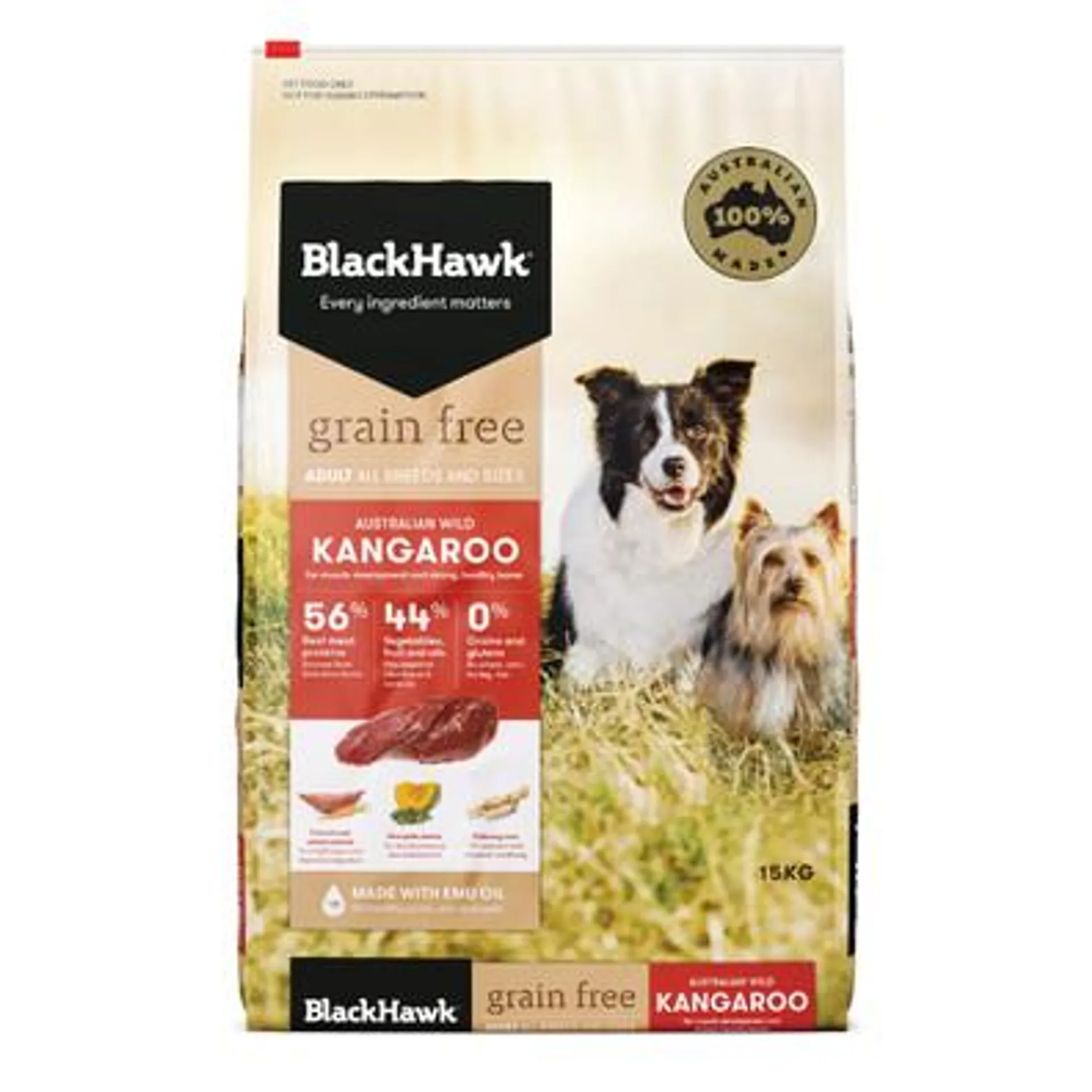 Black Hawk Grain Free Kangaroo Dry Adult Dog Food