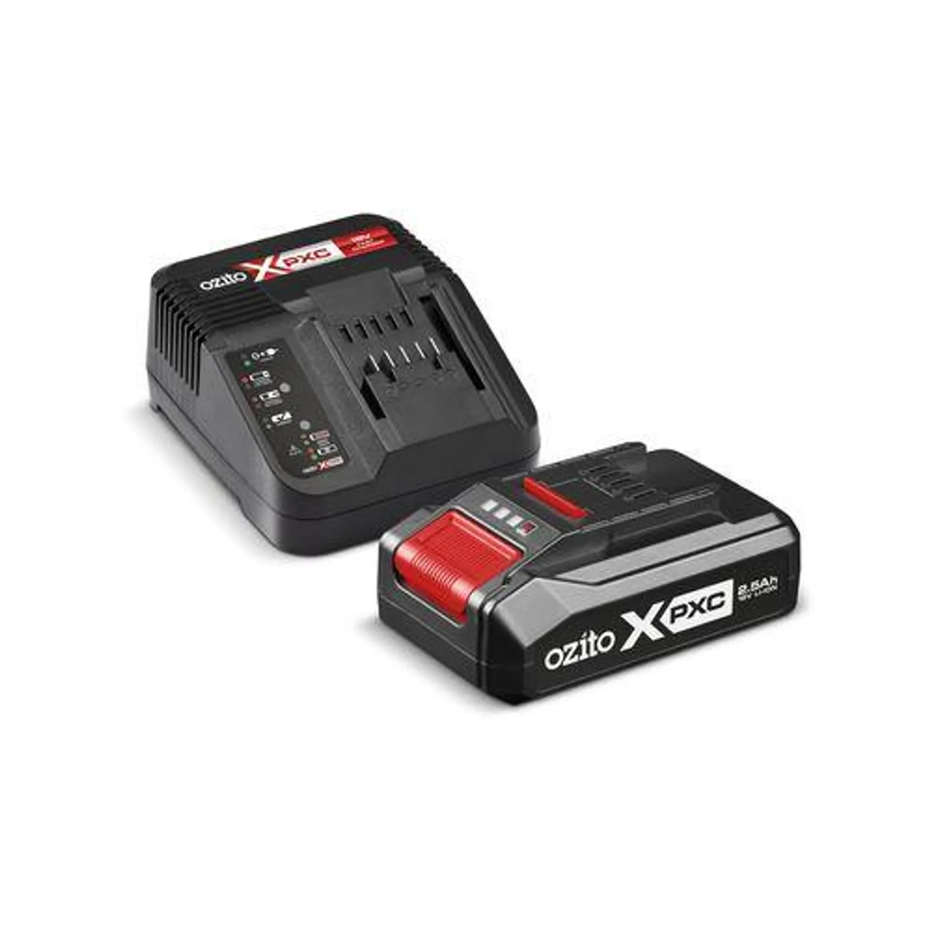 Ozito PXC 18V 2.5Ah Battery and Charger PXBC-25B - Kit