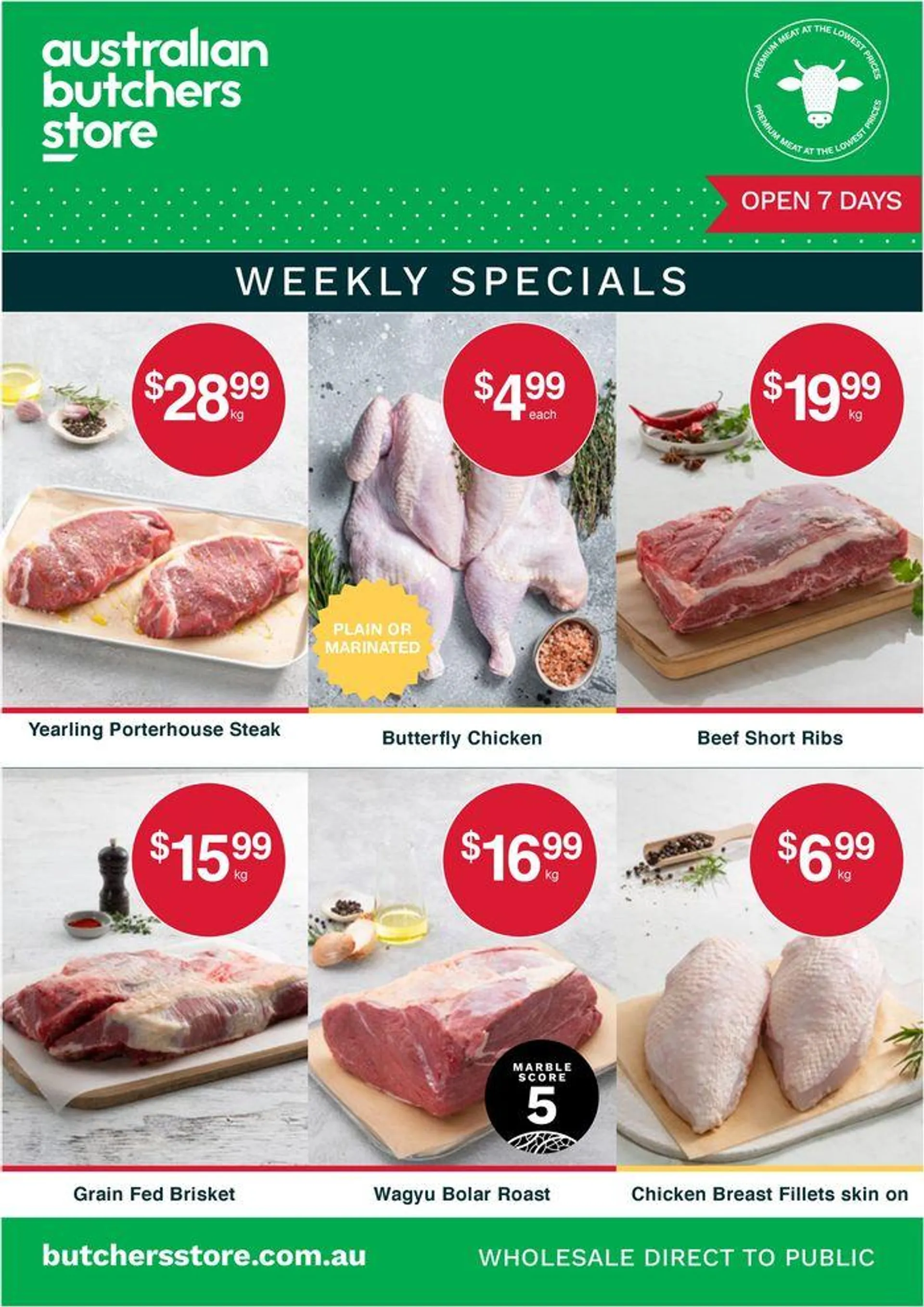 Weekly Specials - 1