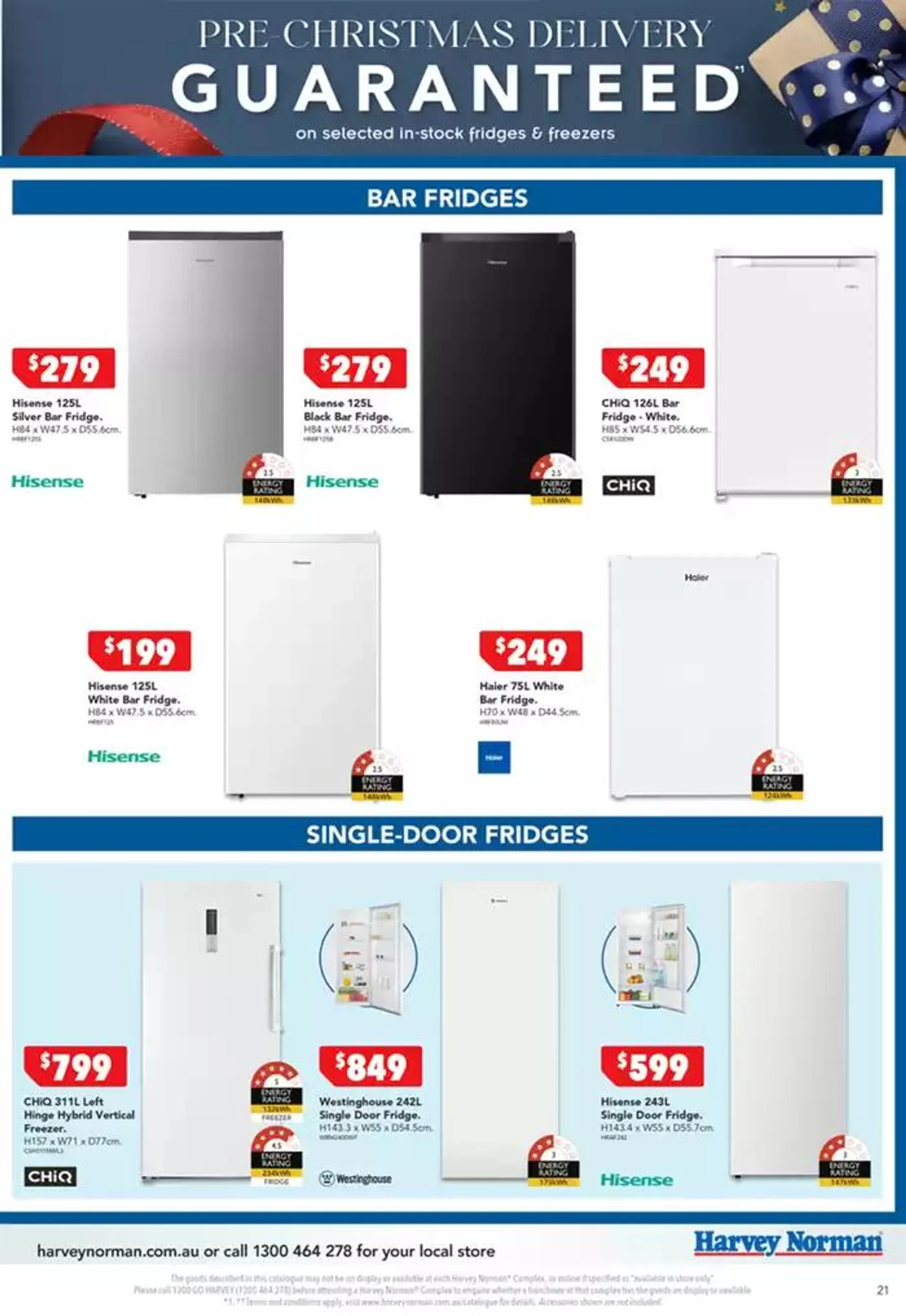 Fridges Pre-Christmas Delivery - Catalogue valid from 5 December to 15 December 2024 - page 13