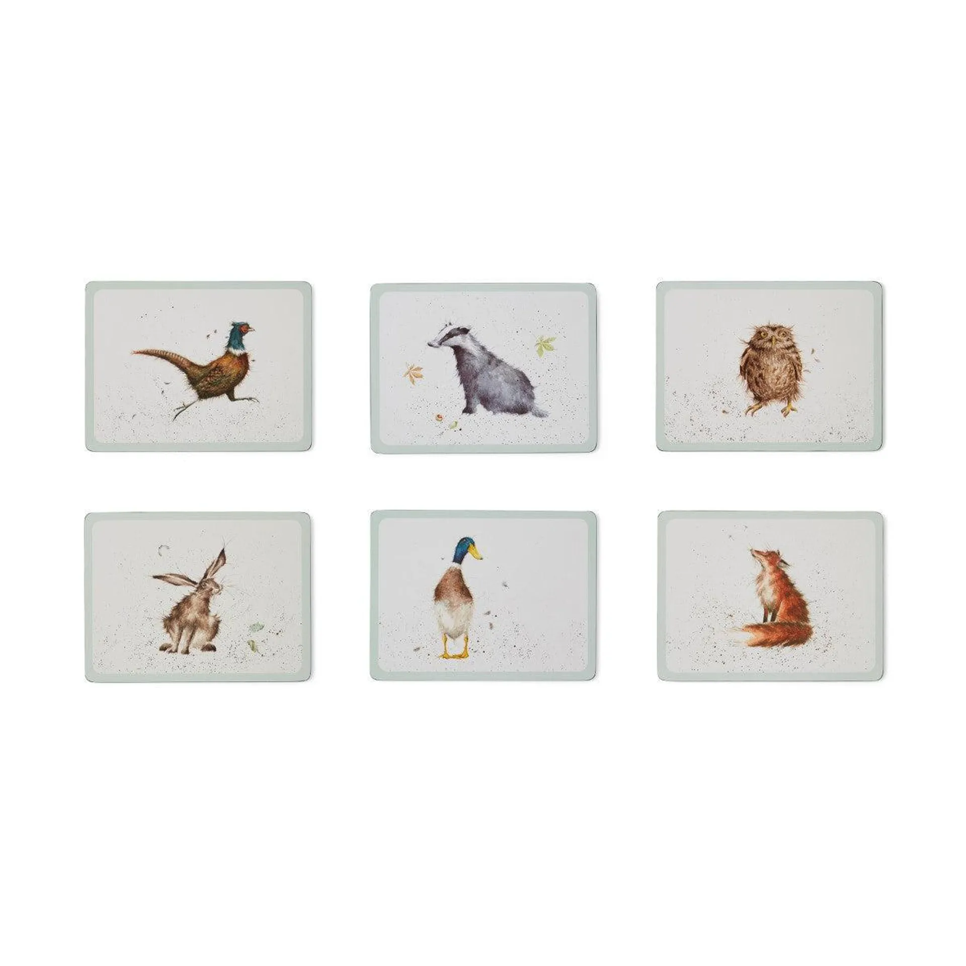 Pimpernel Wrendale Placemats Set of 6