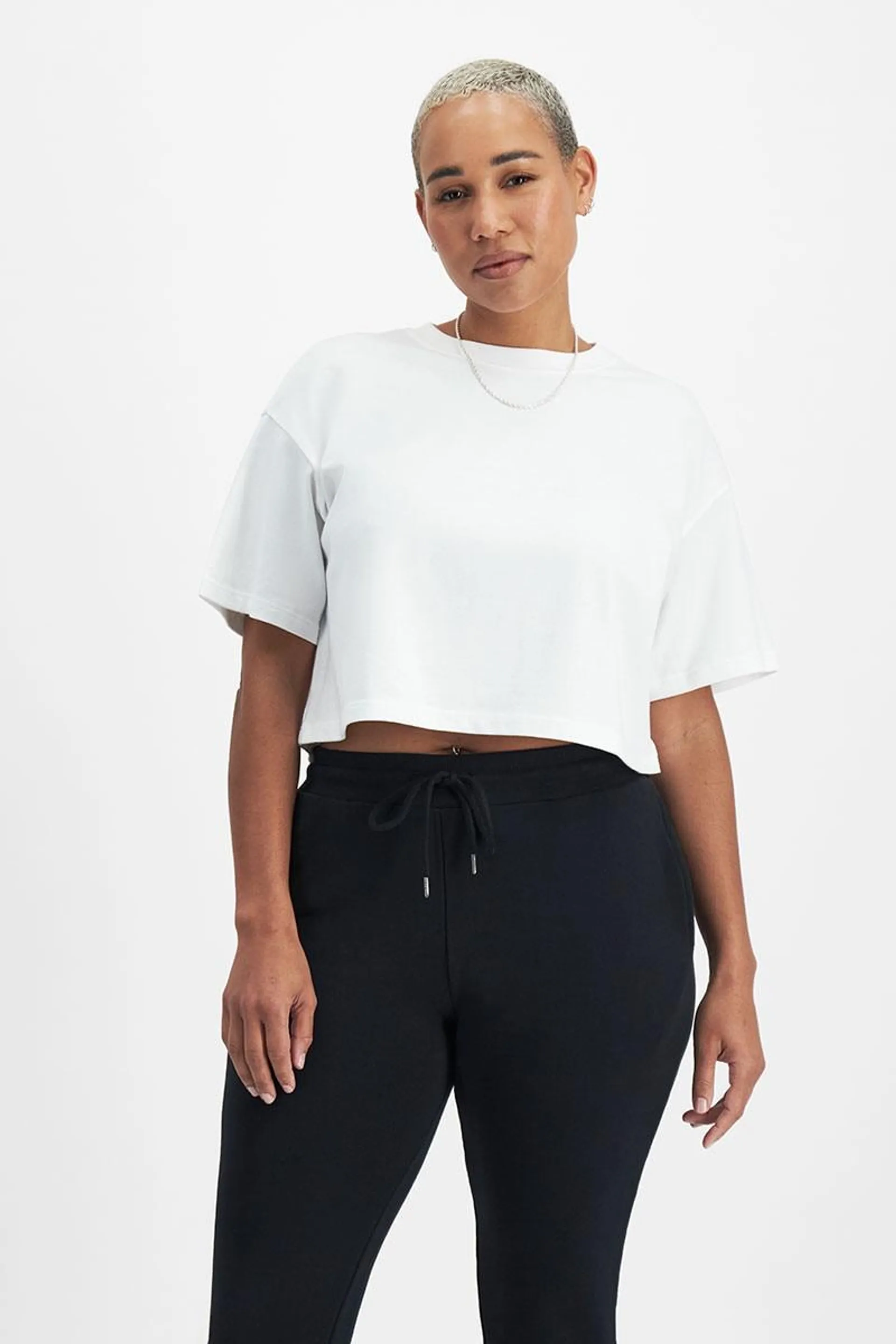 Icons Heavy Weight Cropped Tee