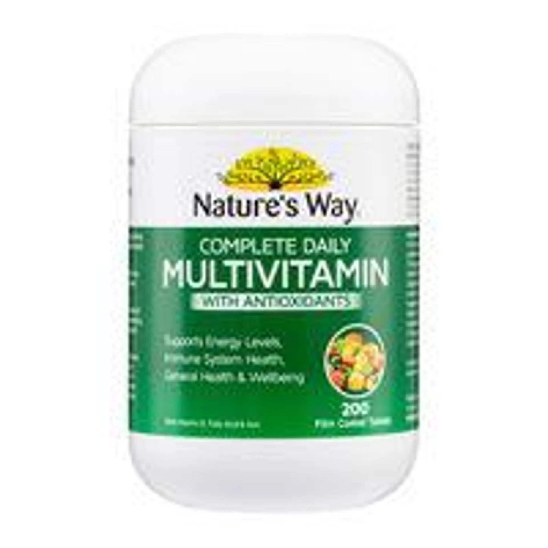 Nature's Way Complete Daily Multivitamin Tablets 200