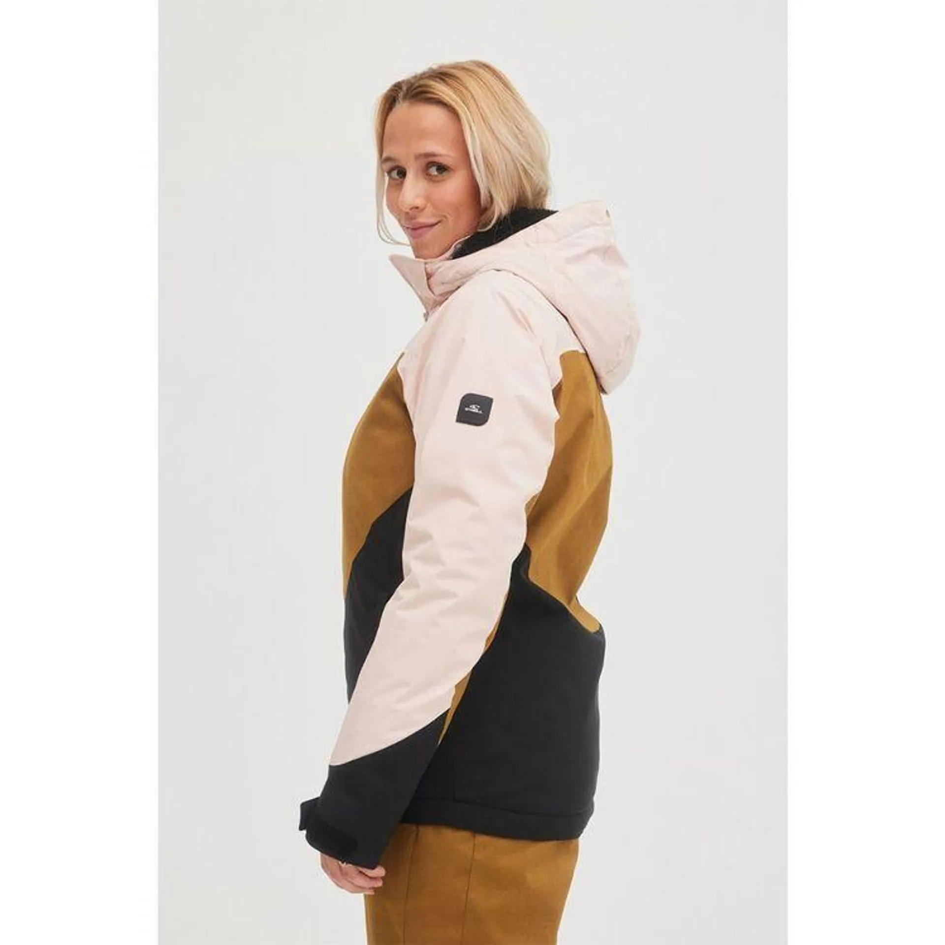 O'Neill Women's Diamond Snow Jacket Peach Whip