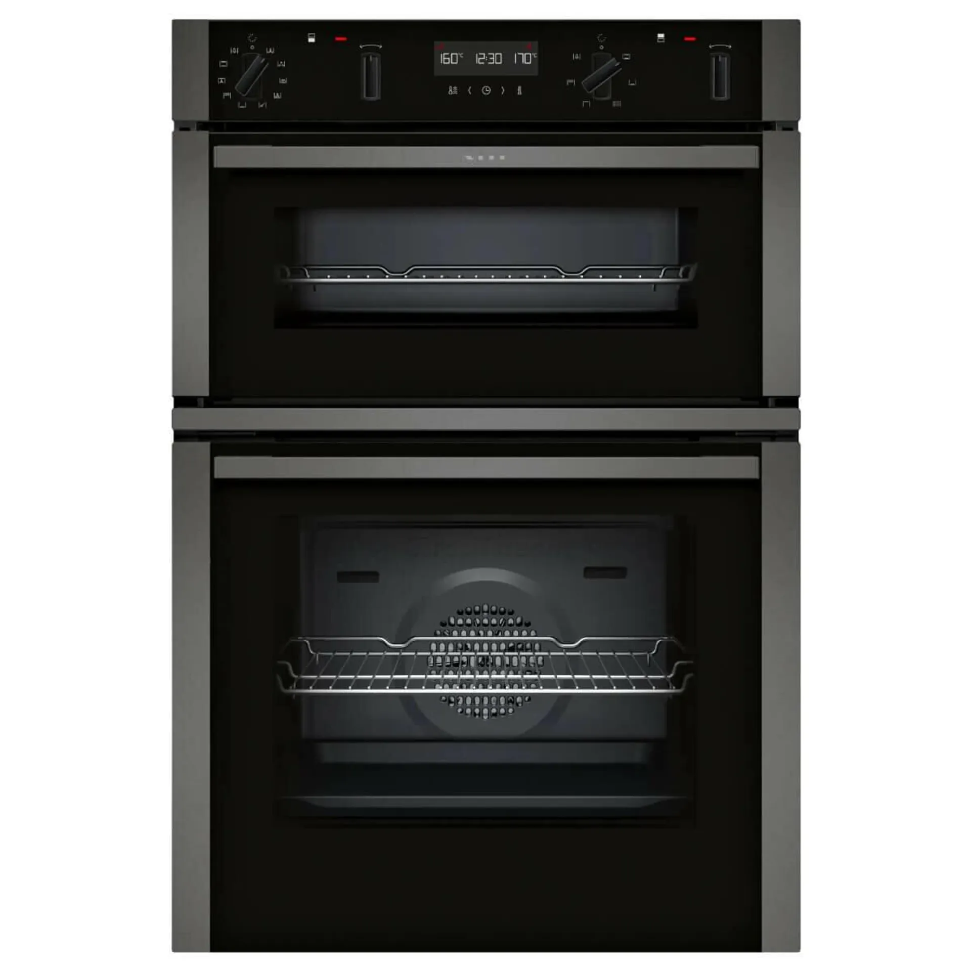 NEFF Built In Double Oven Graphite Grey U2ACH7CG0A