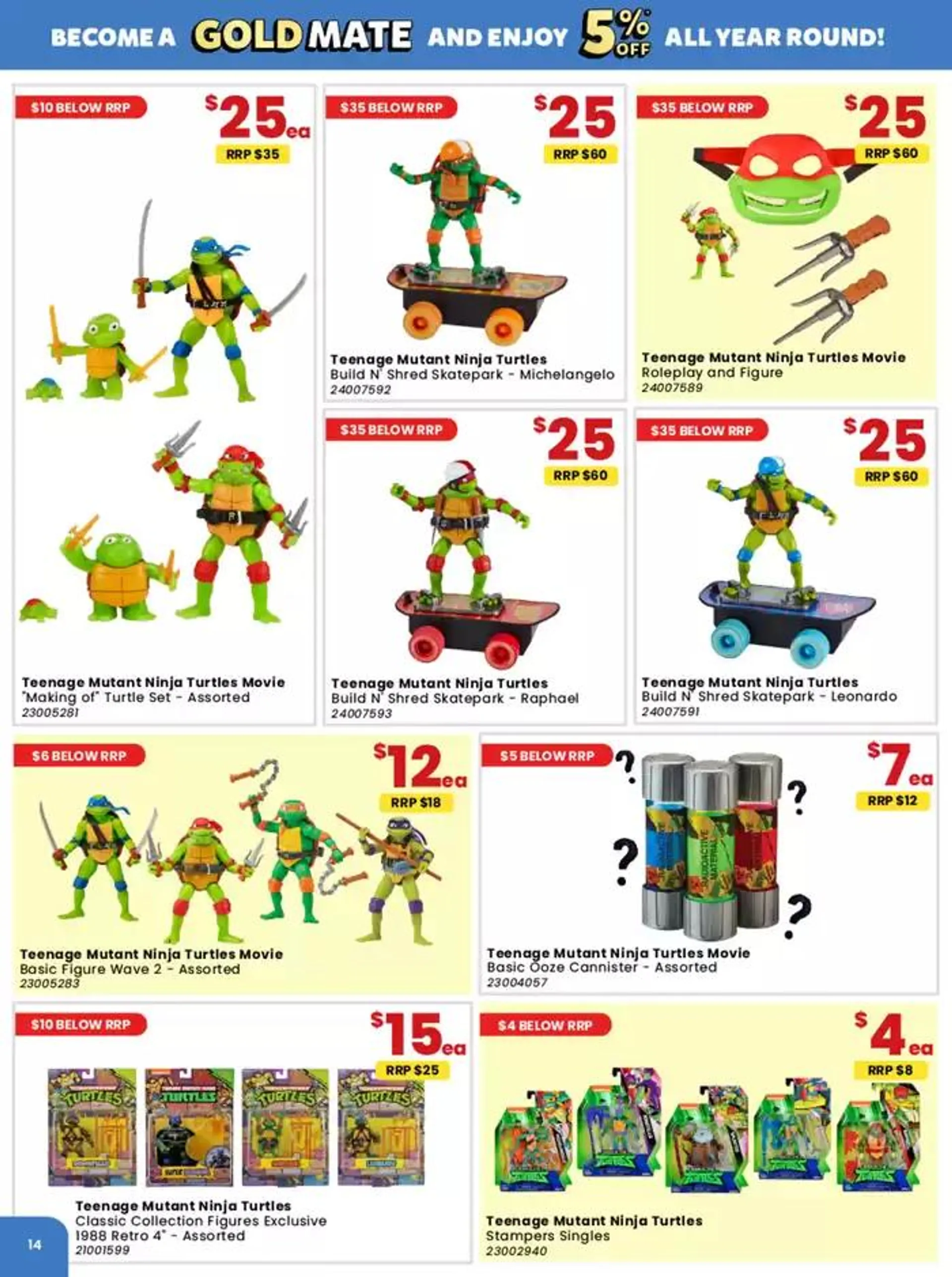 Mega Toy Deals - Catalogue valid from 7 August to 9 October 2024 - page 14