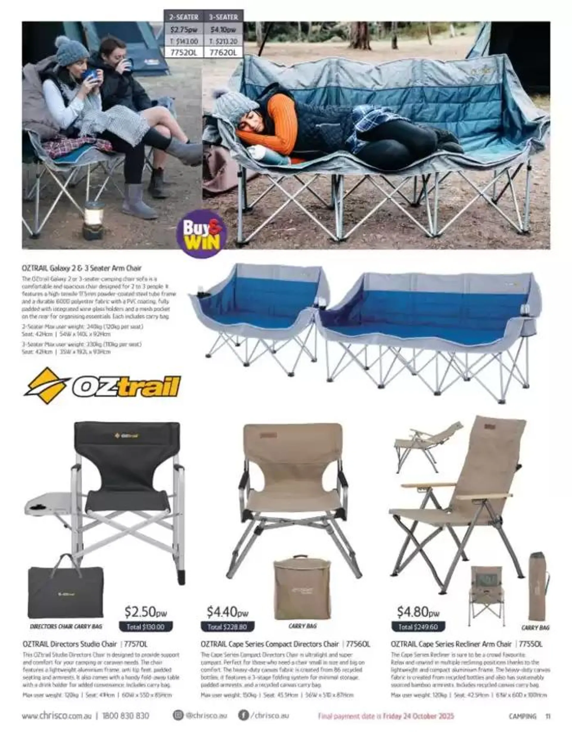 Camping 2025 - Catalogue valid from 2 December to 31 December 2025 - page 11