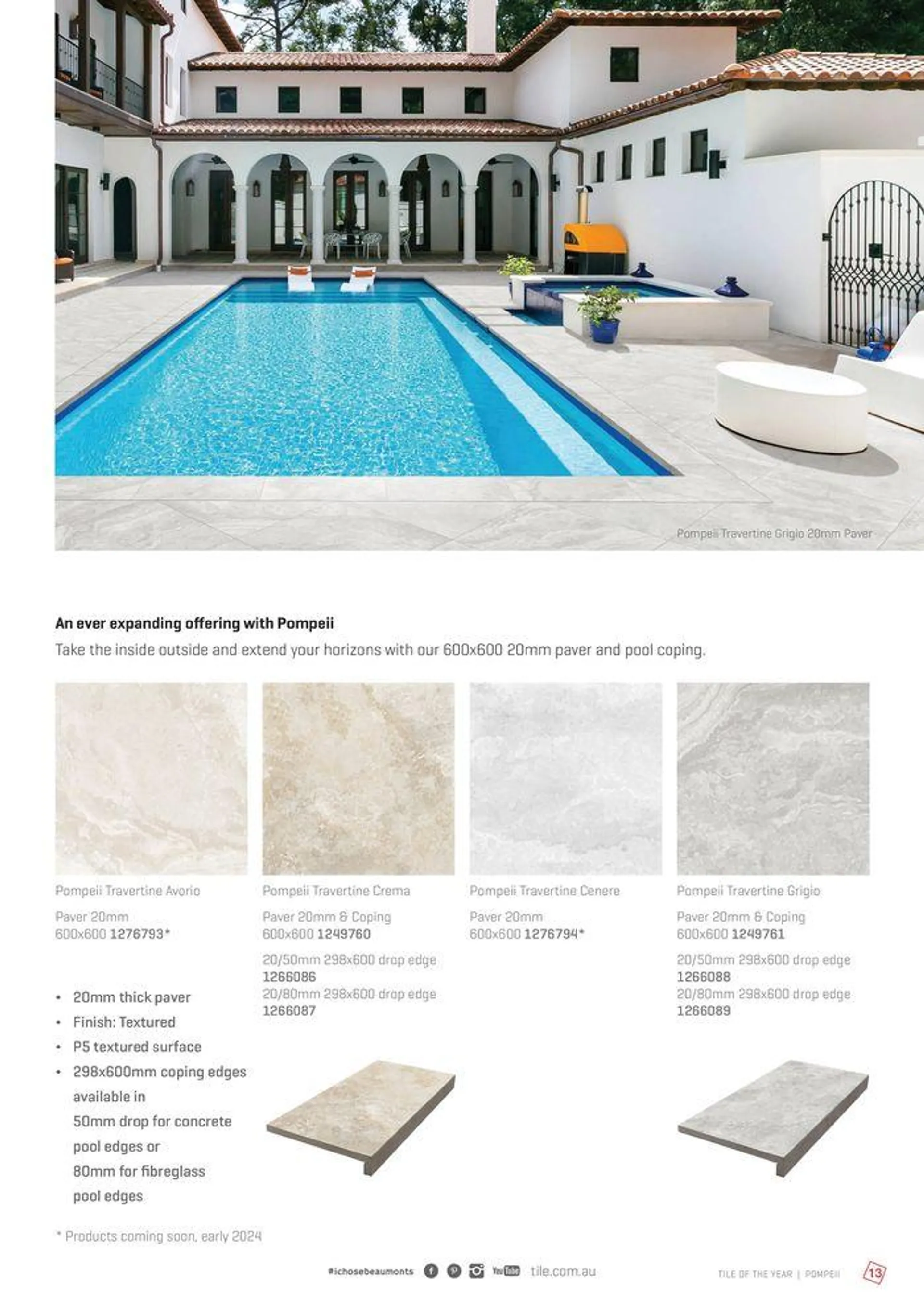 Tile of the Year 2024 - Pompeii - Catalogue valid from 18 December to 31 December 2024 - page 13