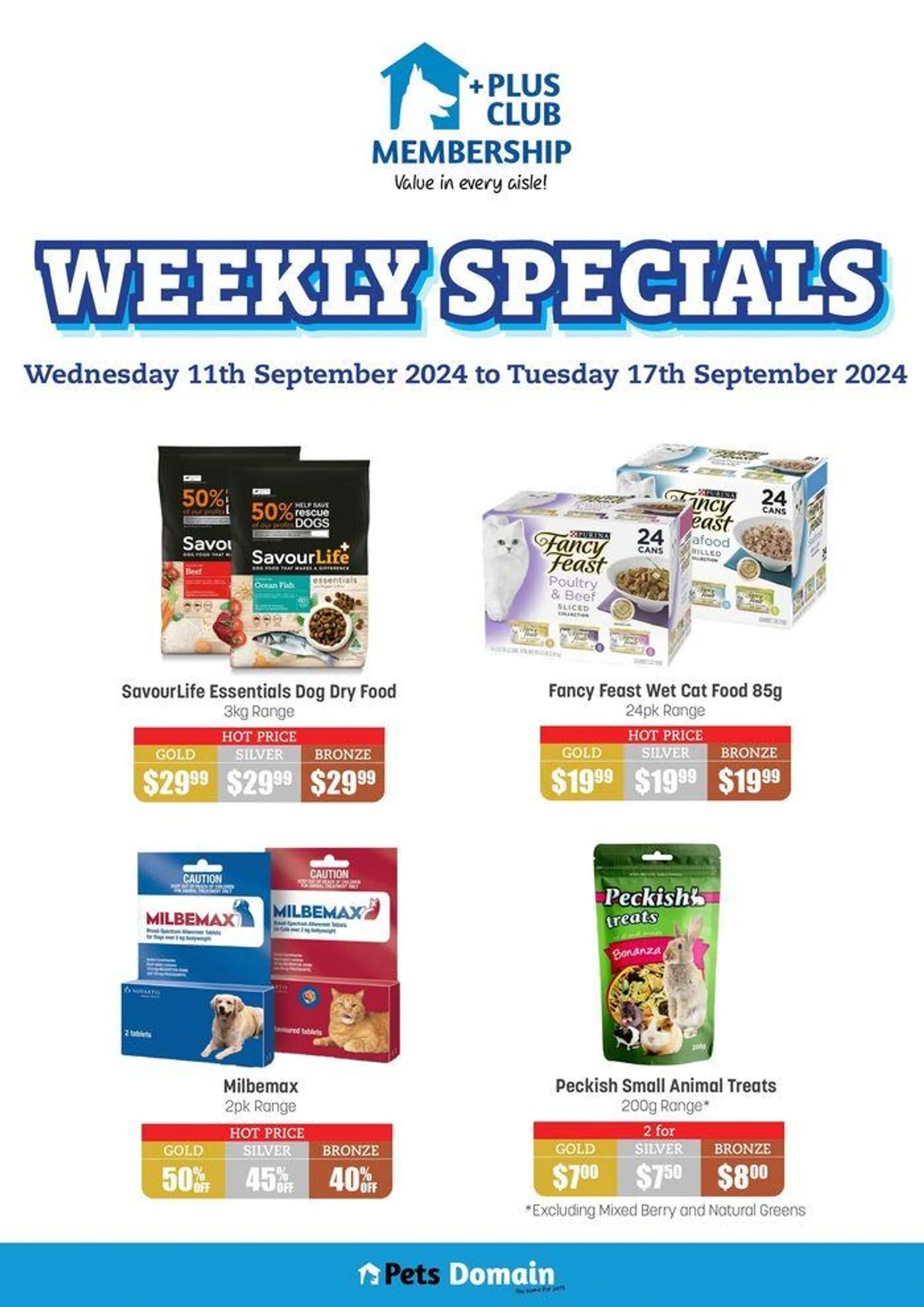 Weekly Specials - 1