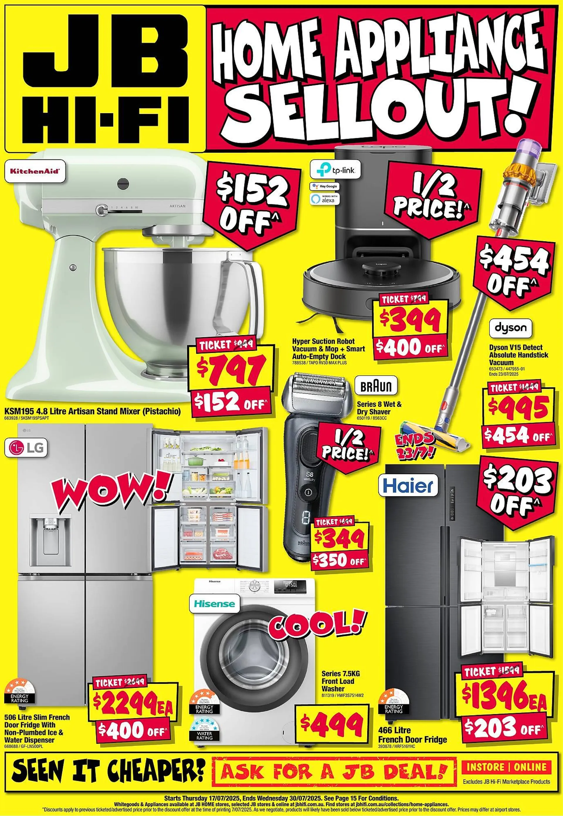JB Hi-Fi catalogue - Catalogue valid from 17 July to 30 July 2025 - page 1