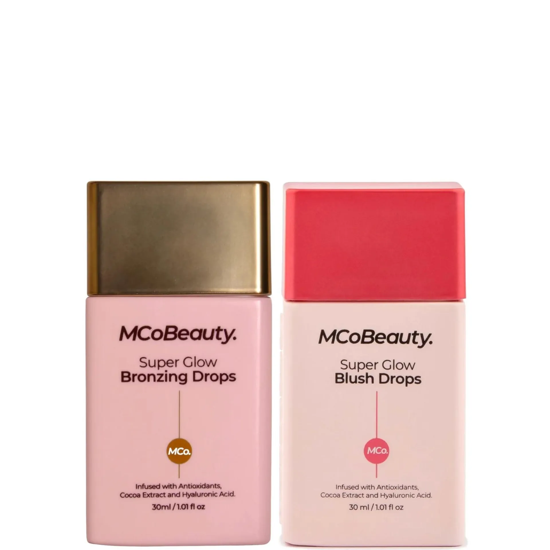 MCoBeauty Super Glow Bronzing and Blush Drops Duo